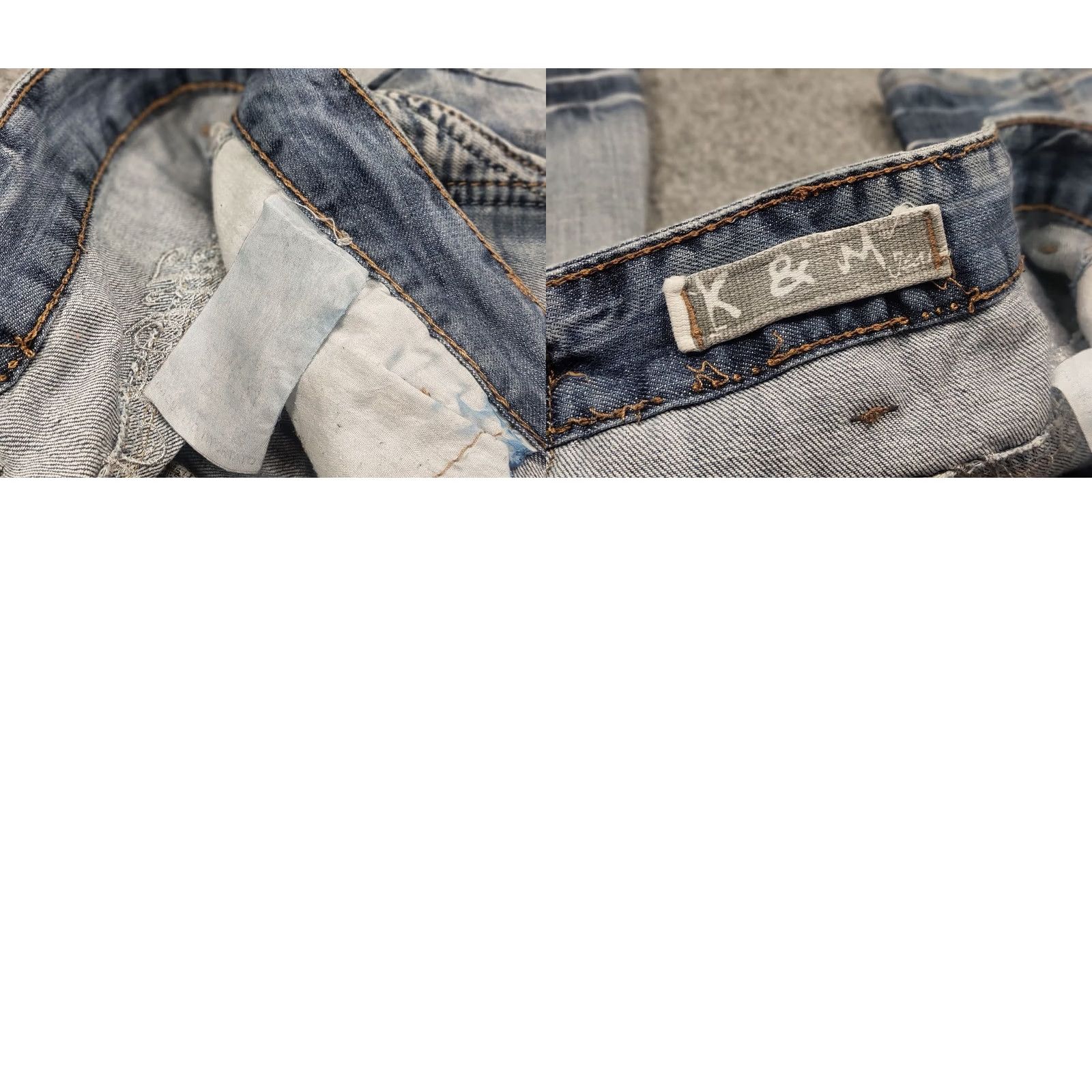 If Six Was Nine VINTAGE Kosmo Lupo Denim Jeans 32 34 Blue 5-Pocket Design Regular Fit Men's Y2K 90s Cowboy USA Vintage Opium Kosmo Size US 32 / EU 48 - 10 Thumbnail