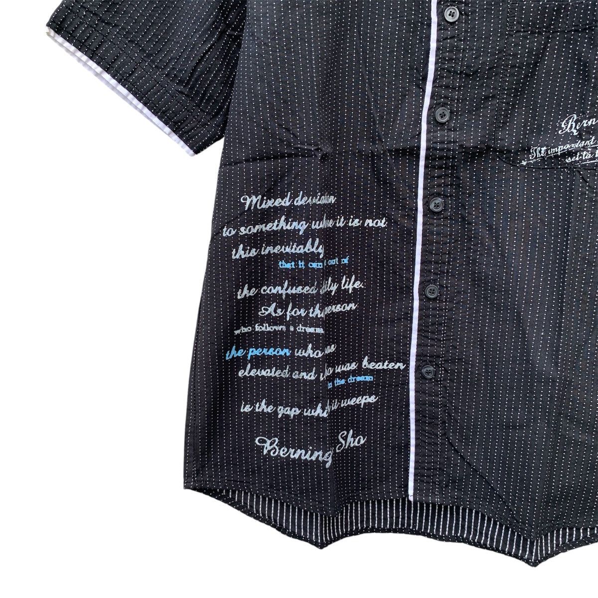 If Six Was Nine × Japanese Brand × Le Grande Bleu (L.G.B.) Bernings sho poem shirts Size US M / EU 48-50 / 2 - 4 Thumbnail