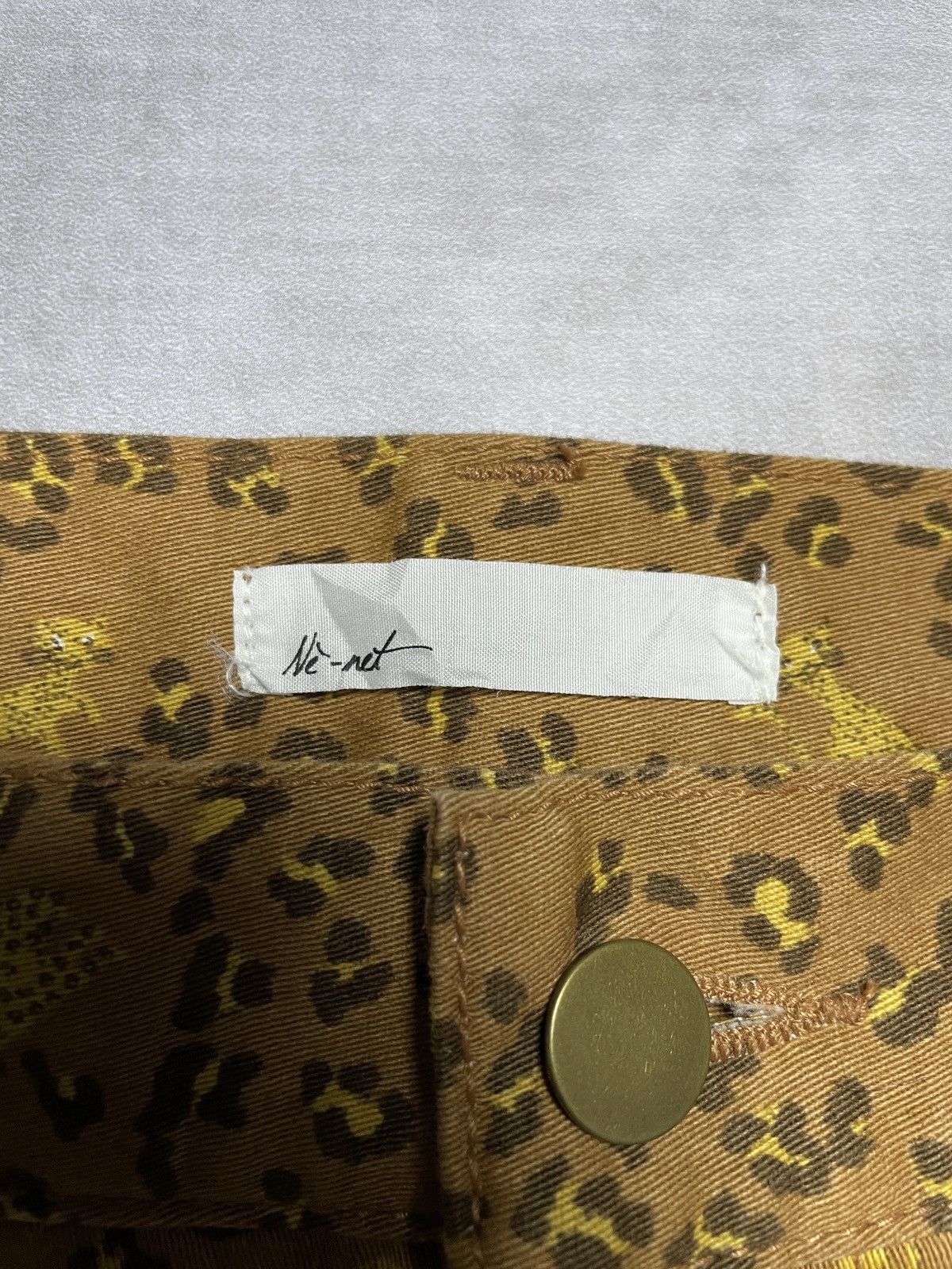 Issey Miyake 2000’s Net-Net - Leopard Pattern Pants Size US 29 - 4 Thumbnail