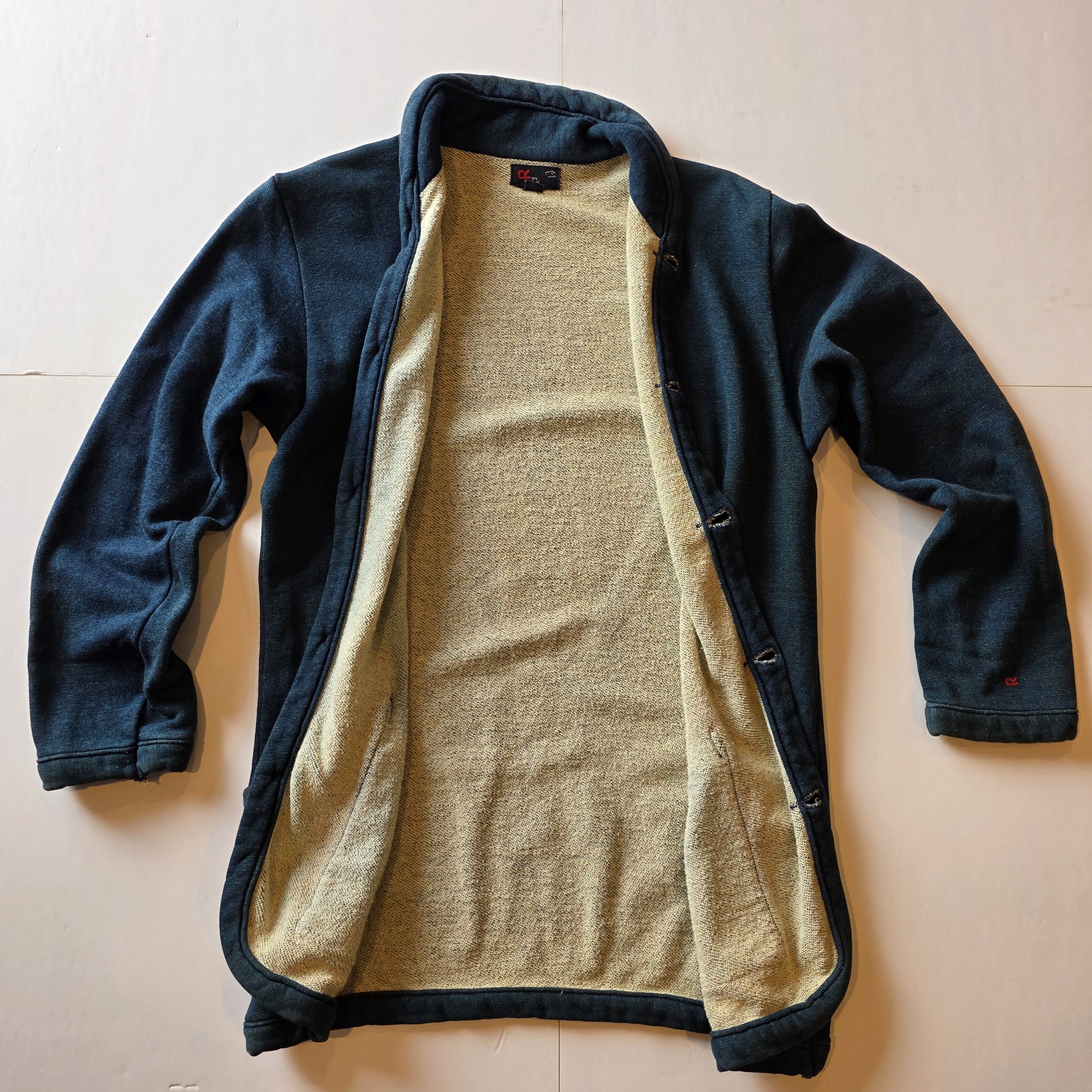 45rpm 45rpm Japan Indigo Knit Shawl Cardigan Size US M / EU 48-50 / 2 - 2 Thumbnail