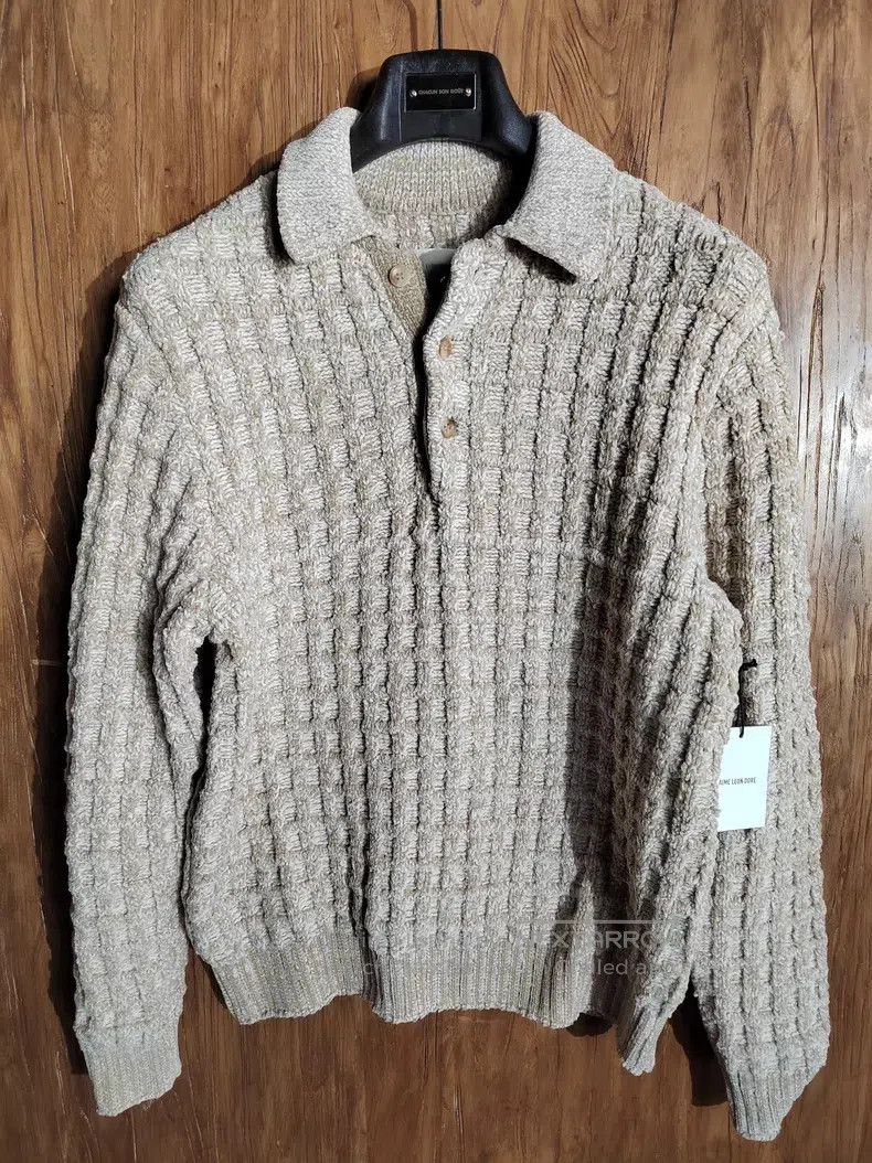 Aime Leon Dore Aime Leon Dore Waffle Knit Sweater Size US S / EU 44-46 / 1 - 1 Thumbnail
