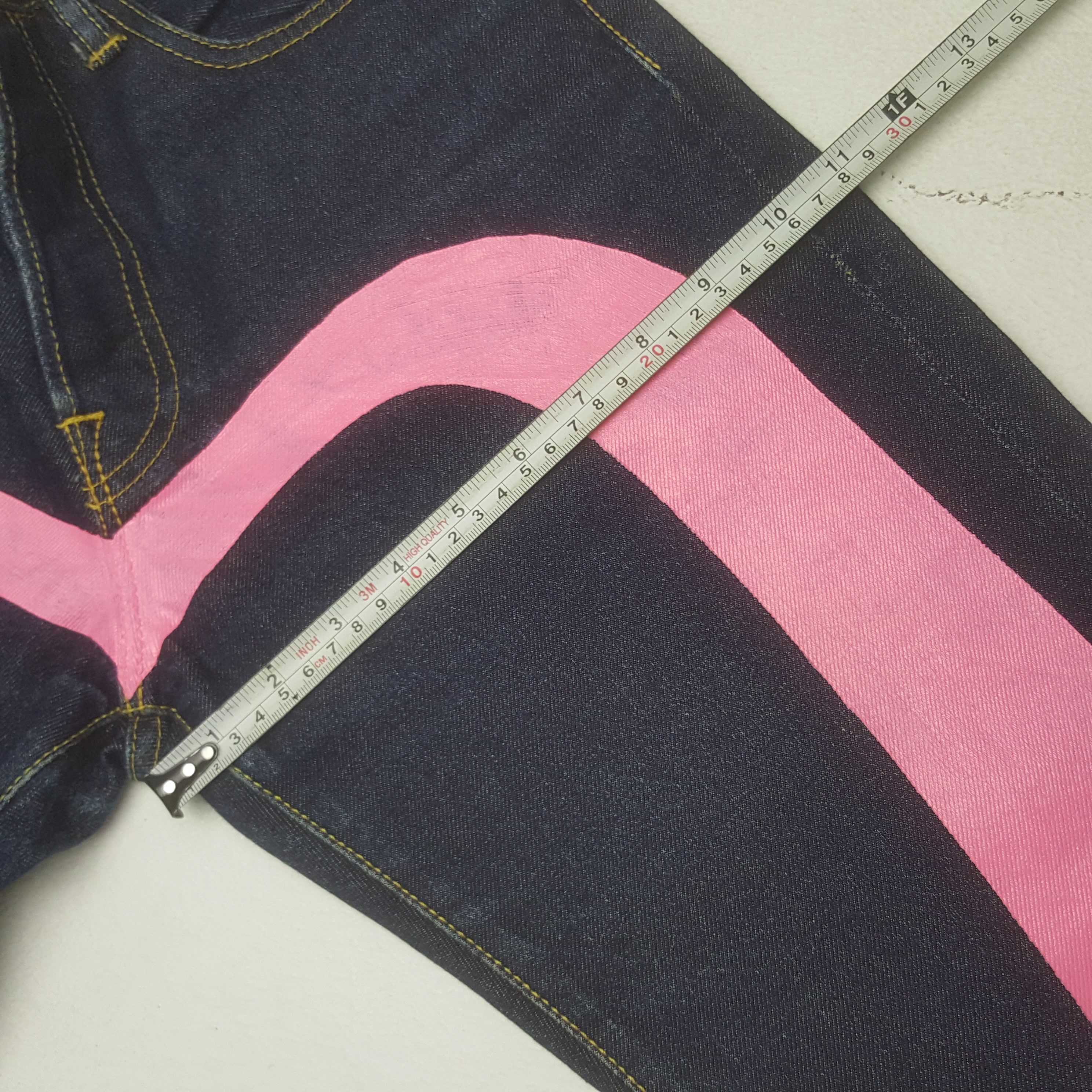 Japanese Brand × Vintage Vintage Evisu Donna Osaka Custom Daicock Jeans Size US 29 - 15 Thumbnail
