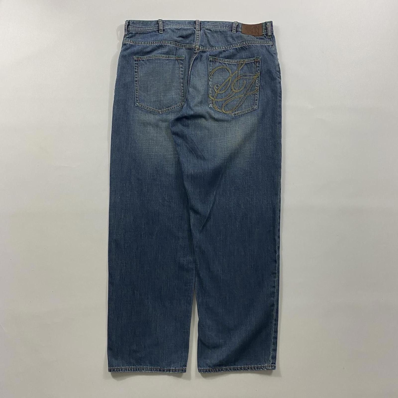Sean John Y2K Sean Jean Embroidered Jeans Size US 38 / EU 54 - 1 Thumbnail