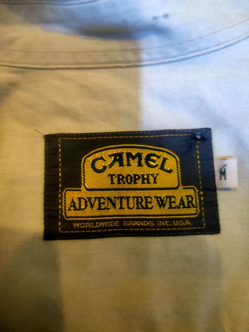 Camel Vintage 90s Camel Trophy Adventure Wear Short Sleeve Shirt Size US M / EU 48-50 / 2 - 4 Thumbnail