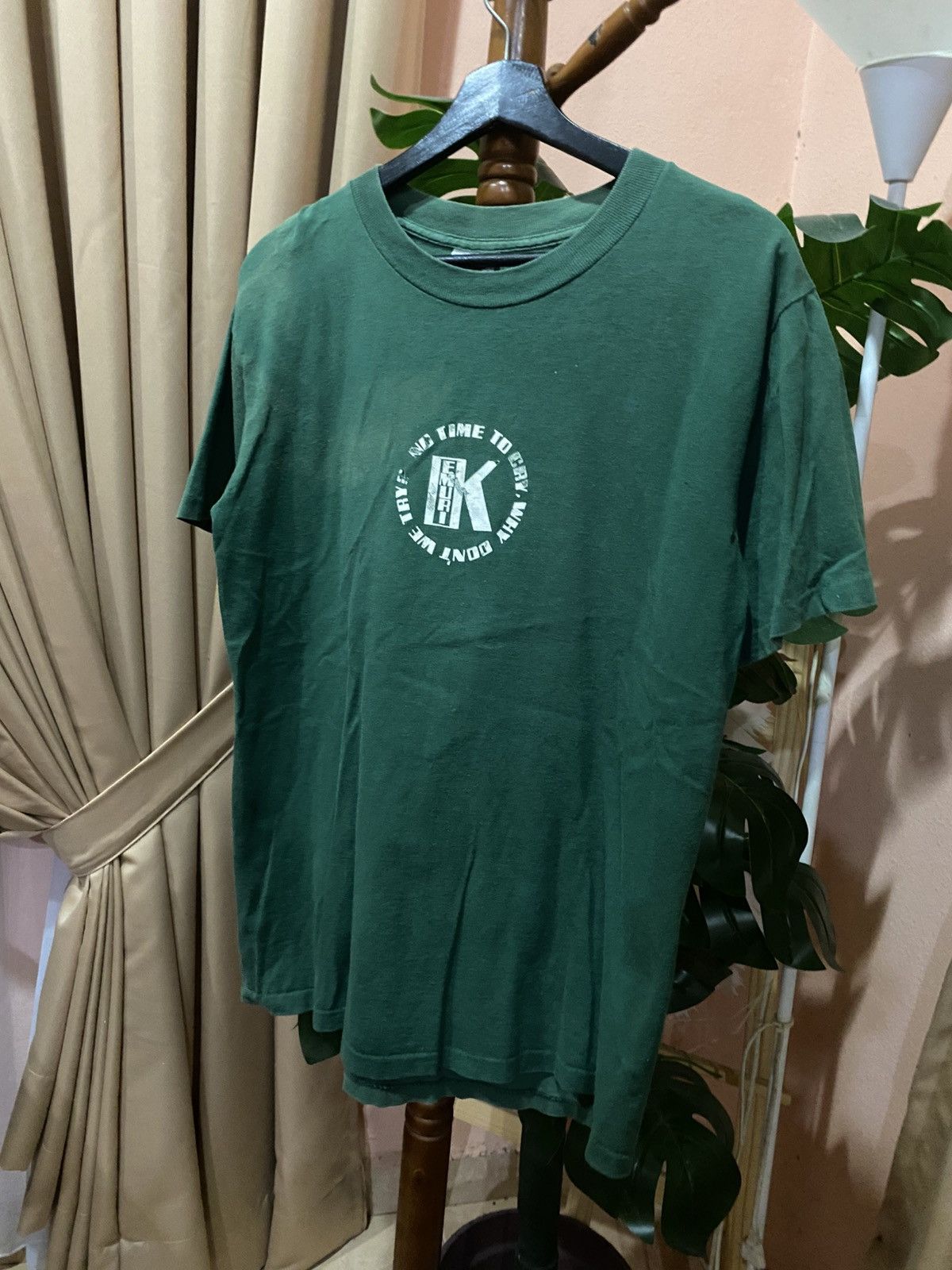 Band Tees Vintage Kemuri Ska Punk Graphic Band Tee Green USA Made Size US M / EU 48-50 / 2 - 2 Thumbnail