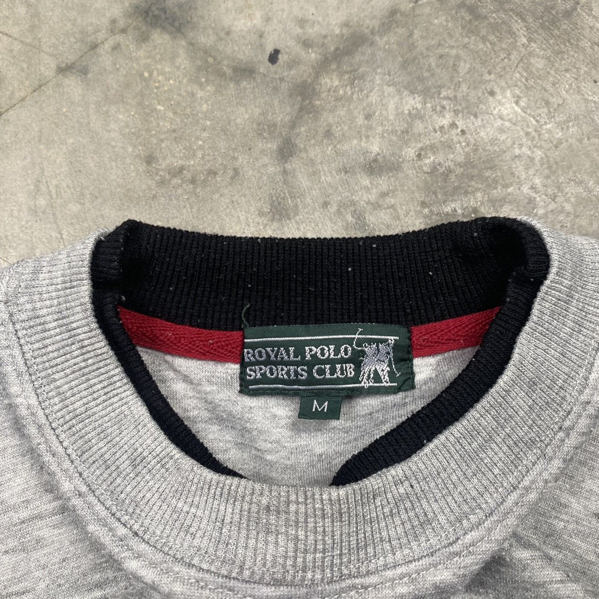 Sports Specialties × Vintage 90s Royal Polo Sports Club Boxy Crewneck Size US M / EU 48-50 / 2 - 6 Thumbnail