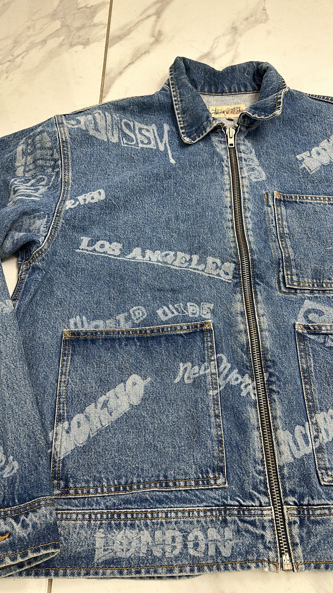 Stussy Stussy x Lance Mountain Worldwide Work Jacket Size XLarge Size US XL / EU 56 / 4 - 2 Thumbnail