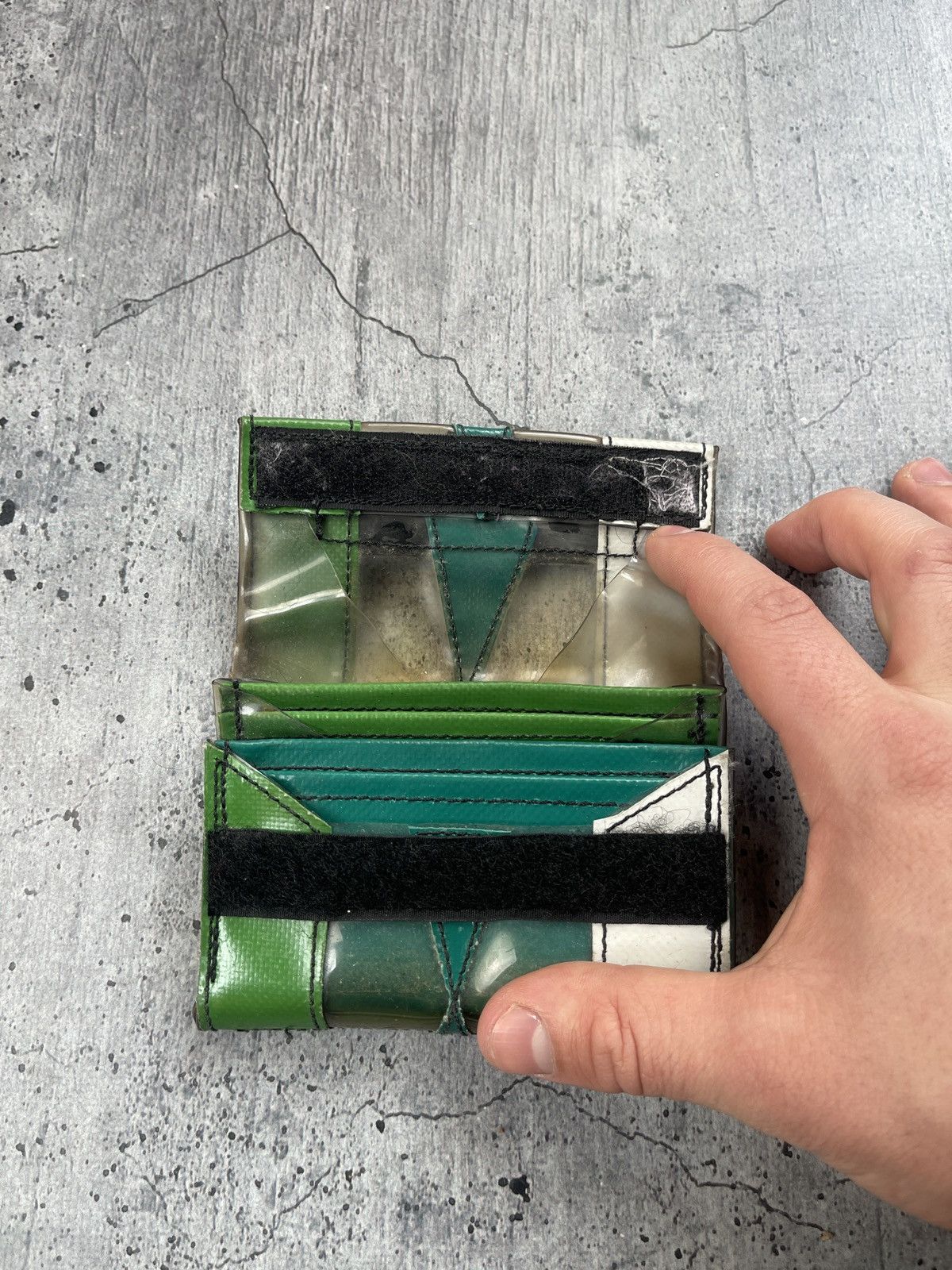 Freitag ♻️ avant garde recycling made wallet bag purse Size ONE SIZE - 4 Thumbnail