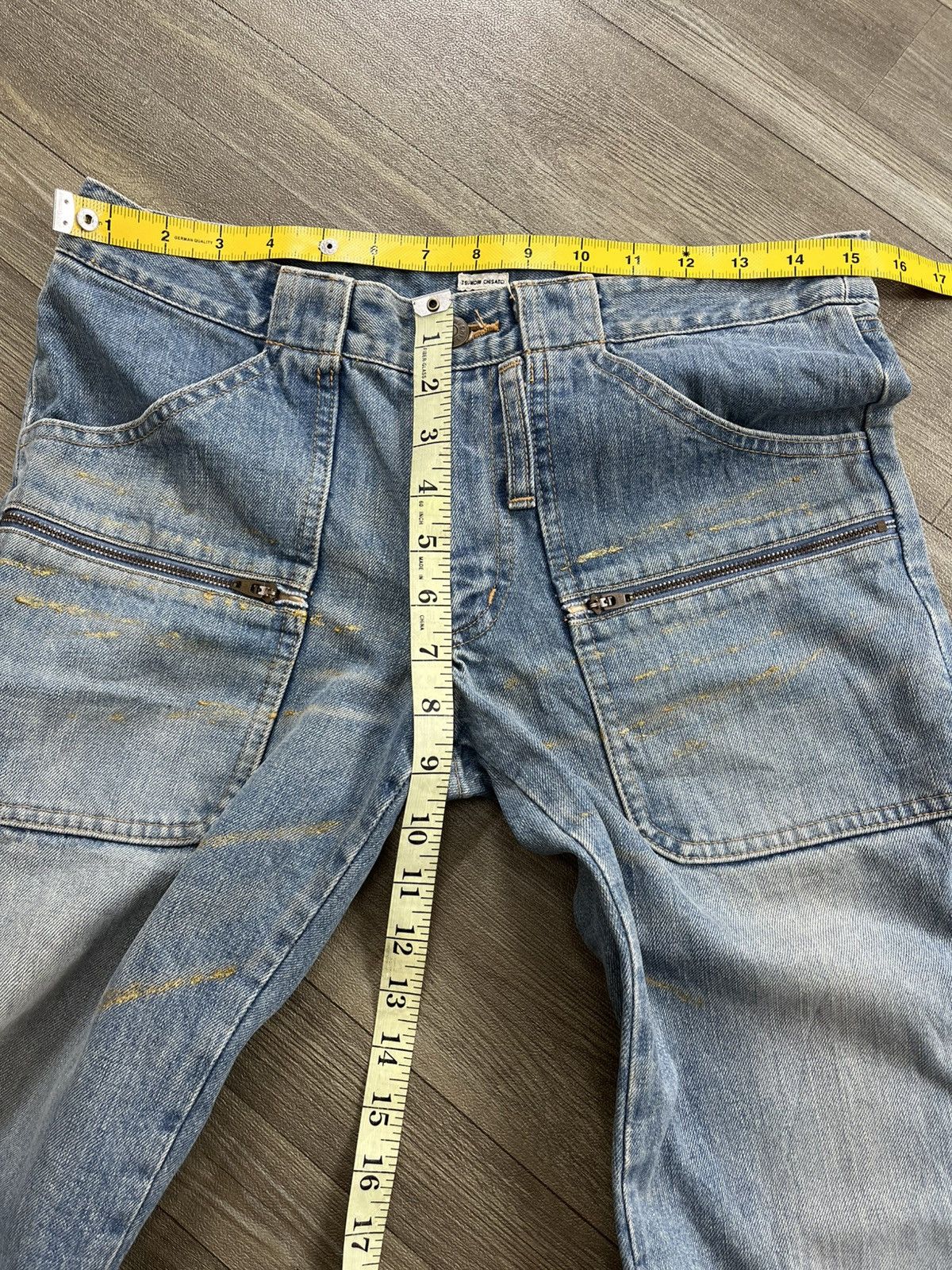 Issey Miyake Tsumori Chisato Issey Miyake Carpenter Zip Up Ankle Jeans Size US 30 / EU 46 - 19 Thumbnail
