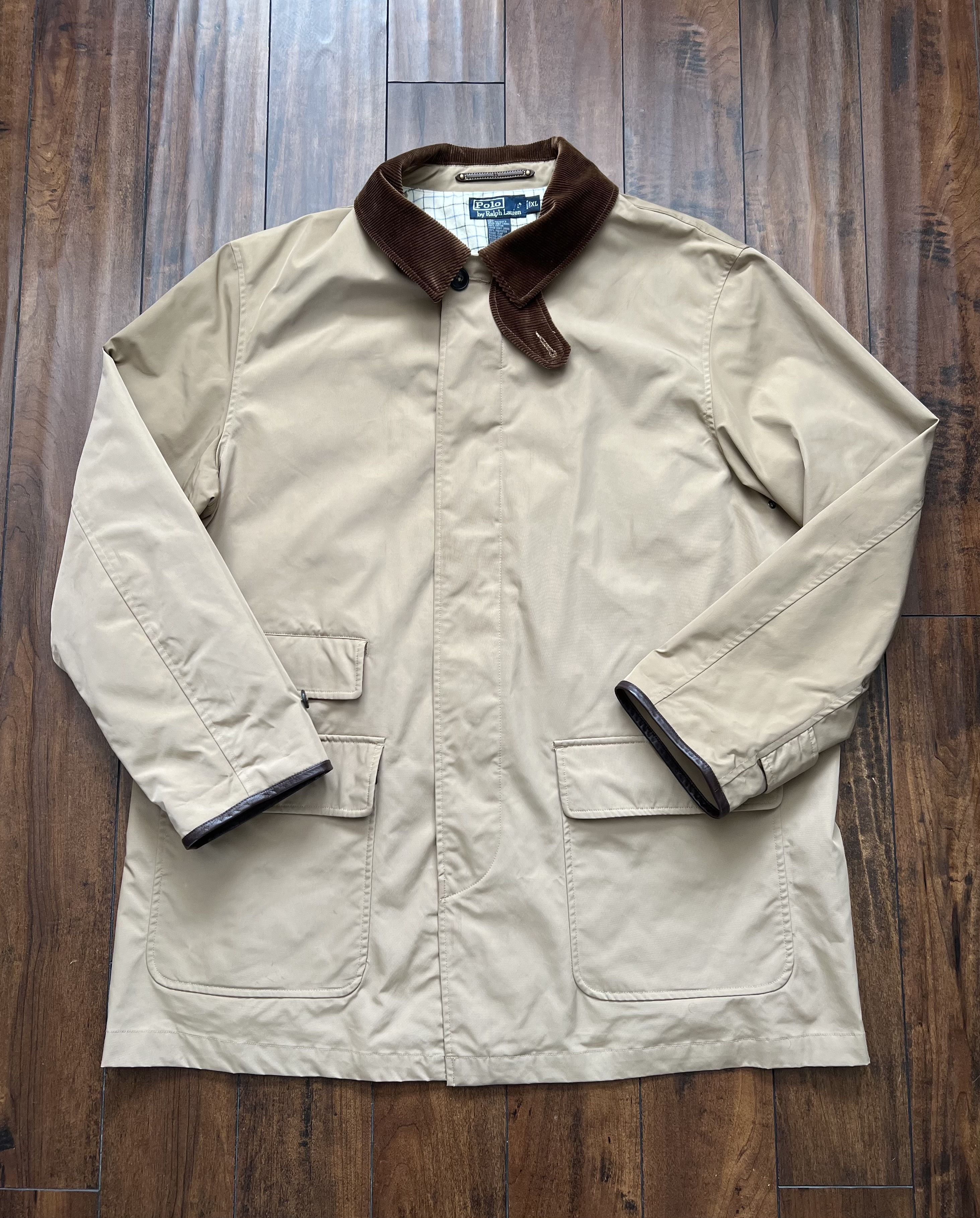 Polo Ralph Lauren Polo Ralph Lauren Flannel Linned Chore Coat Size US XL / EU 56 / 4 - 1 Thumbnail