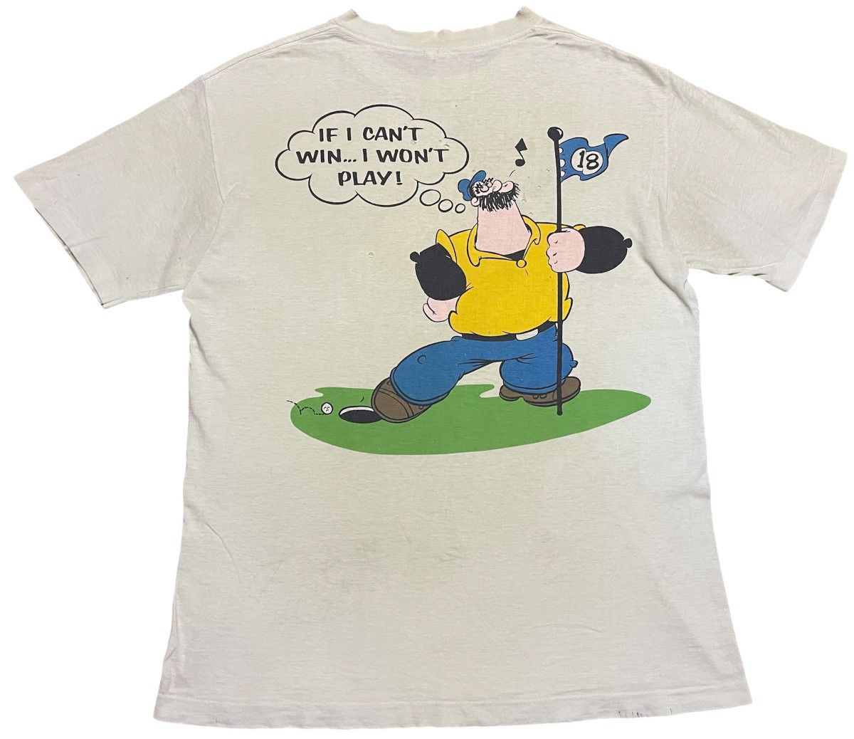 Vintage RARE VINTAGE 90s POPEYE BRUTUS Size US M / EU 48-50 / 2 - 2 Thumbnail