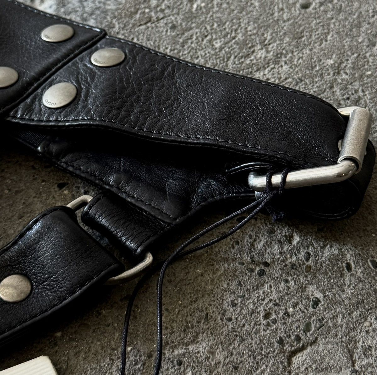 Gucci Gucci - Alessandro Michele - SS19 - Calf skin - Jockstrap Size ONE SIZE - 15 Thumbnail