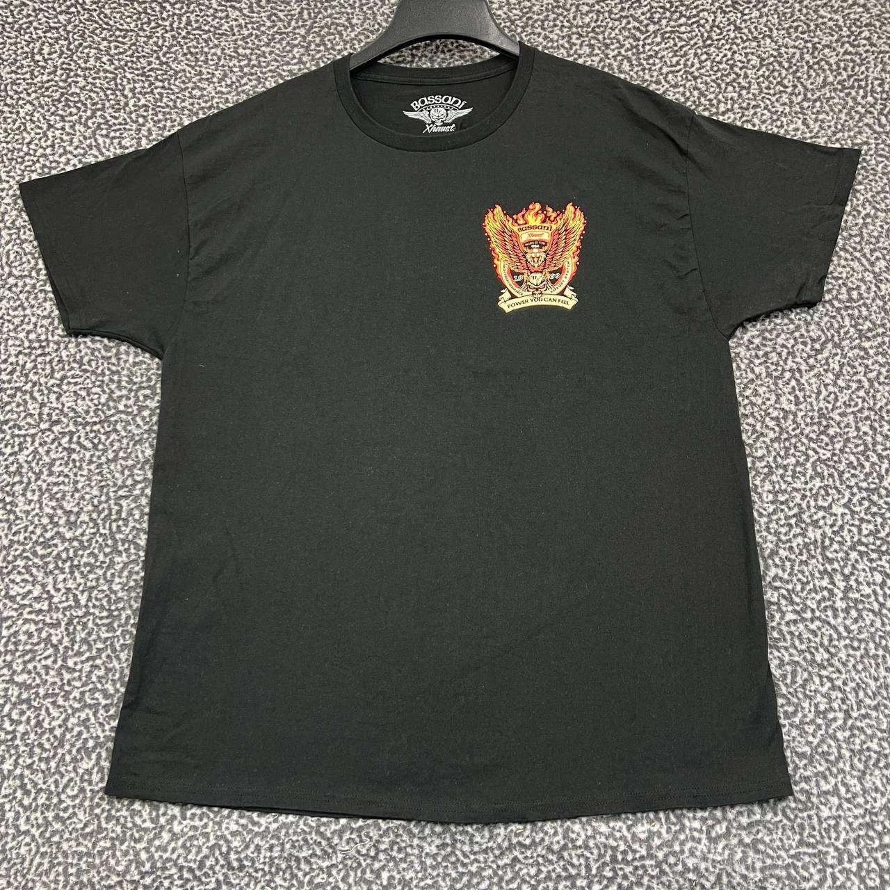 Other Bassani Exhaust Shirt Men XL High Performance Crew Neck Size US XL / EU 56 / 4 - 2 Thumbnail