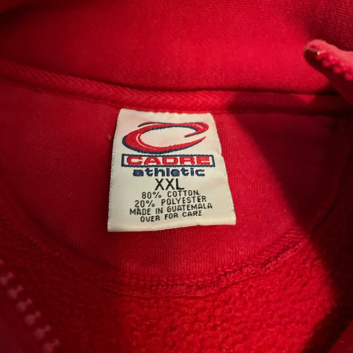NCAA × Vintage Vintage NCAA Wisconsin Badgers Football Quarter Zip Jacket Size US XXL / EU 58 / 5 - 5 Thumbnail
