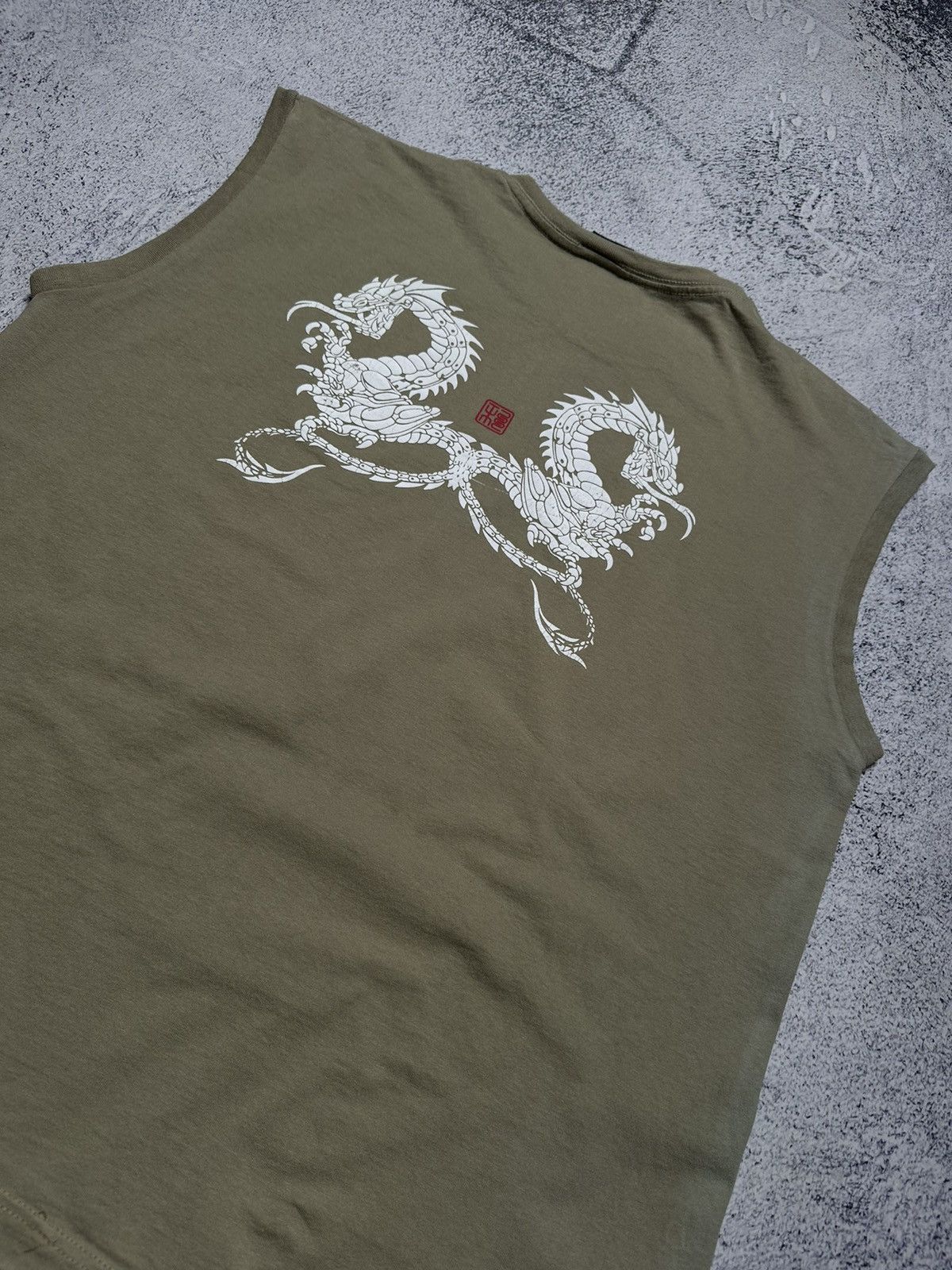 Stussy Vintage 90s Stussy Outdoor Dragon Print Tank Top T shirt Size US XL / EU 56 / 4 - 9 Thumbnail