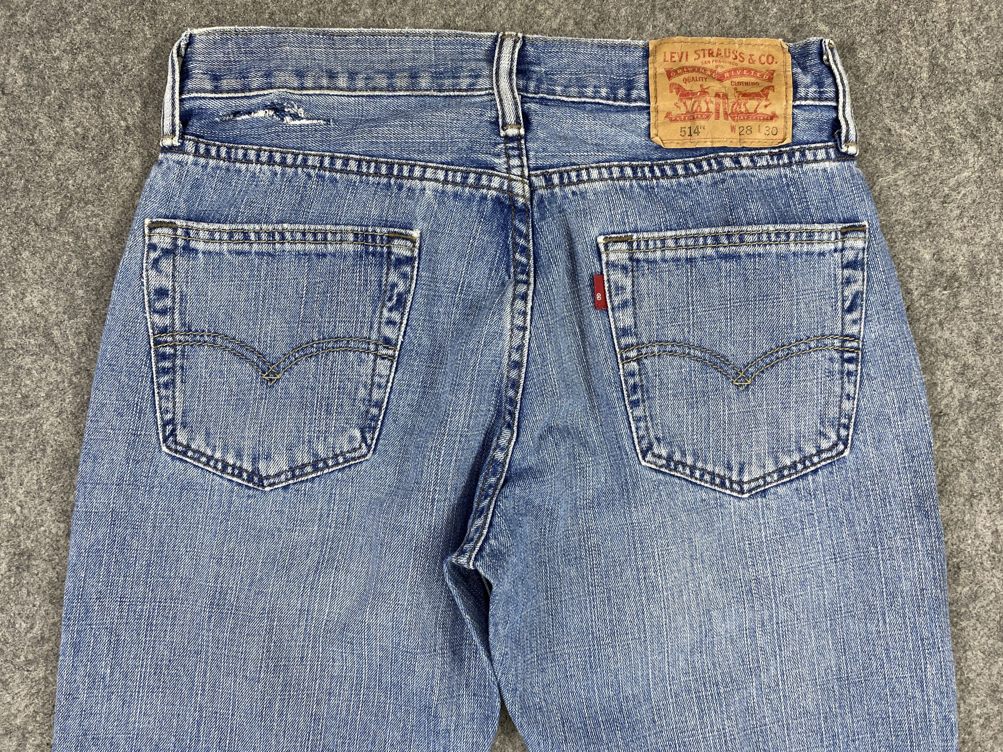 Other Blue Vintage Levi's 514 Jeans 29x31 Denim -JN2102 Size US 29 - 4 Thumbnail