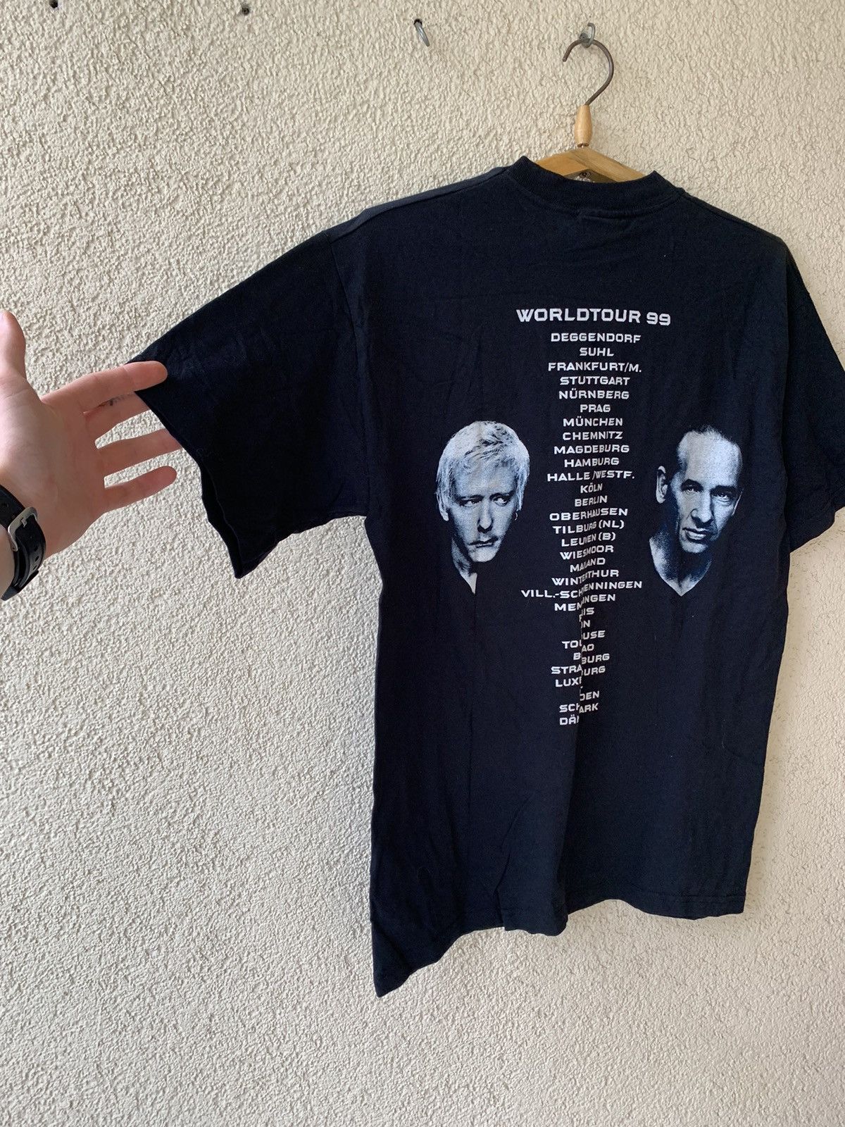 Band Tees × Vintage VINTAGE 1999 SCORPIONS EYE TO EYE WORLD TOUR T SHIRT Size US M / EU 48-50 / 2 - 6 Thumbnail