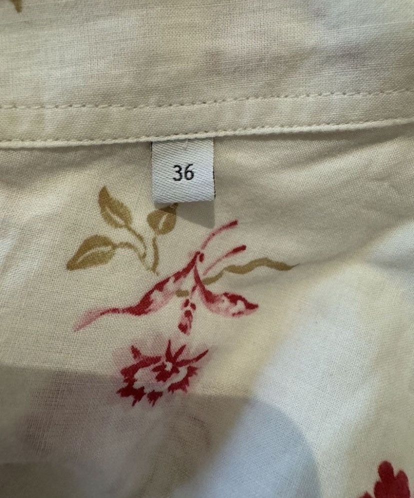 Loewe LOEWE Asymmetric Floral Print Tunic Size XS / US 0-2 / IT 36-38 - 7 Thumbnail