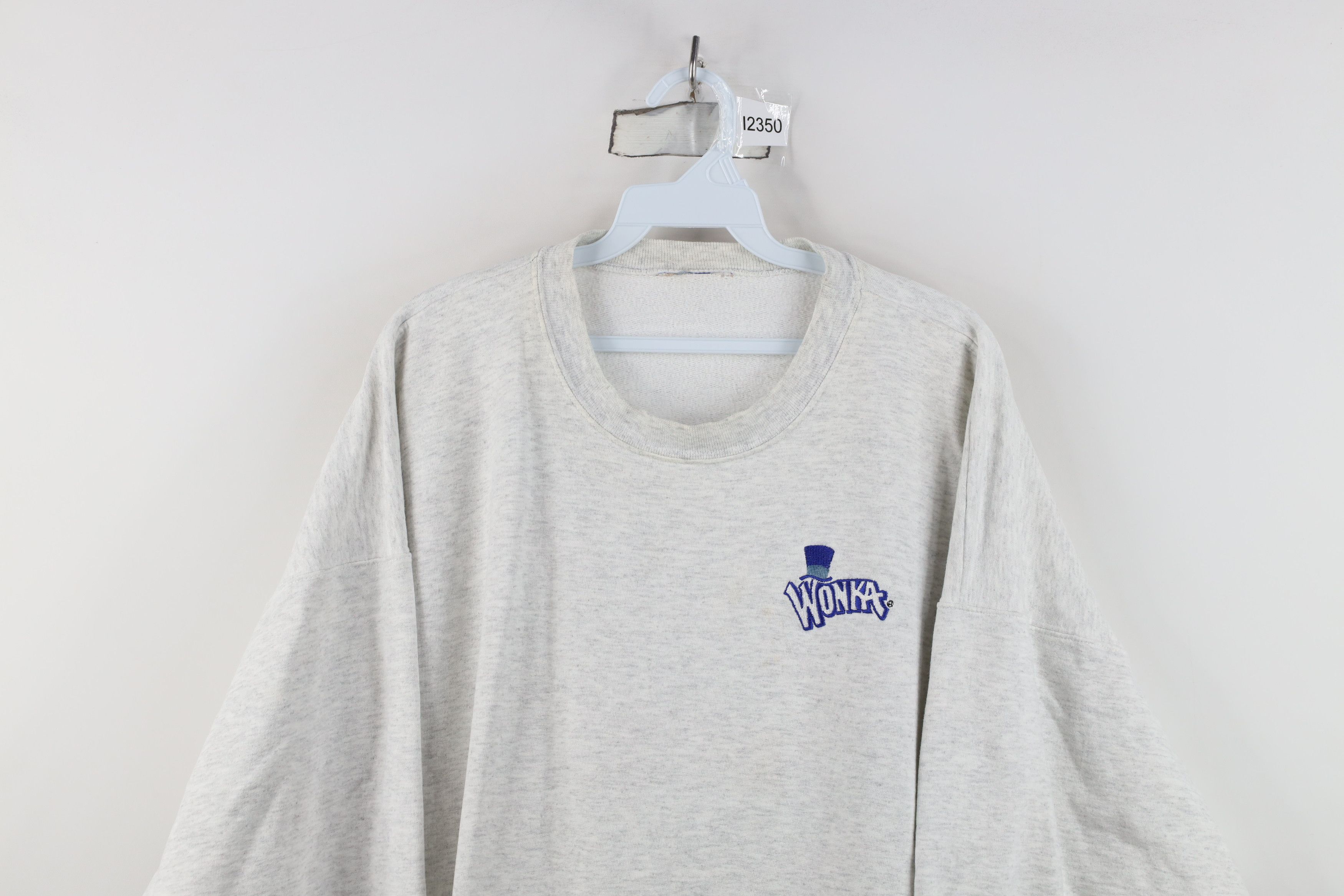 Vintage Vintage 90s Willy Wonka and the Chocolate Factory Sweatshirt Size US XXL / EU 58 / 5 - 2 Thumbnail