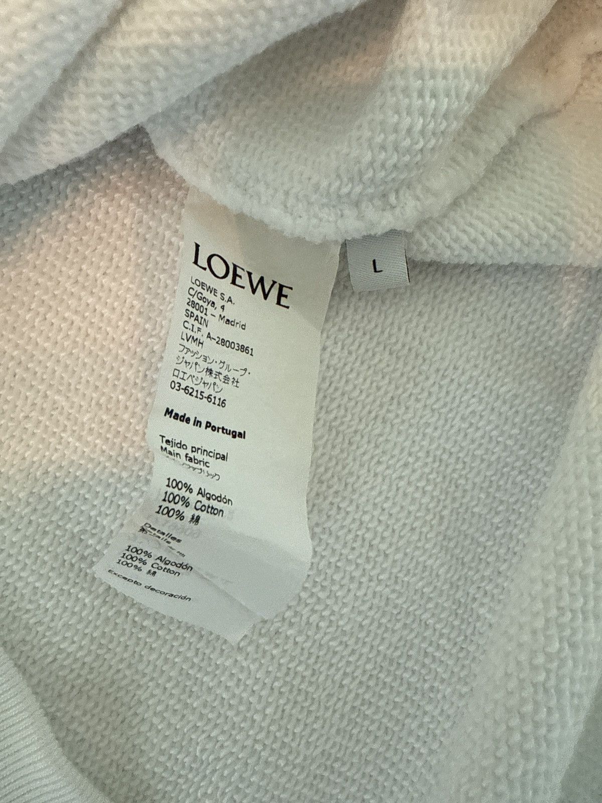Loewe Loewe classic sweatshirt Size US L / EU 52-54 / 3 - 3 Thumbnail