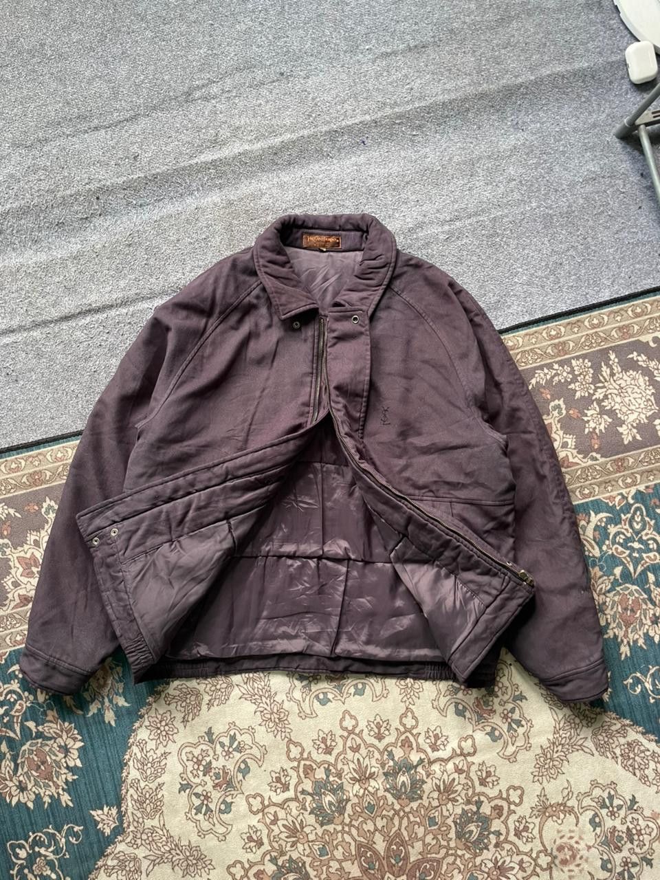 Yves Saint Laurent 💥SUEDE MATERIAL💥 Vintage Yves Saint Laurent YSL Jacket Size US L / EU 52-54 / 3 - 2 Thumbnail