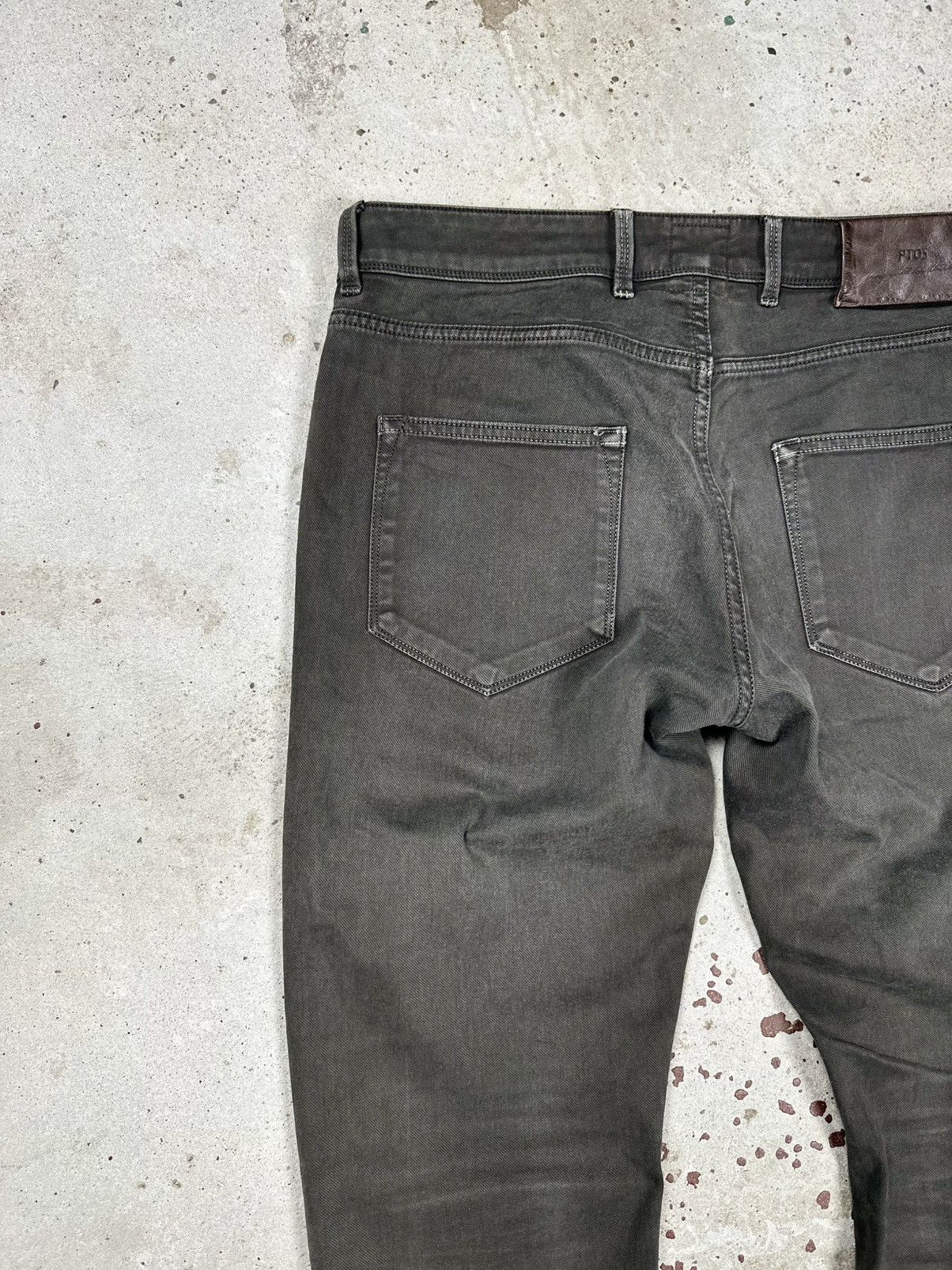PT Torino PT05 Peakock Brown Denim Pants Jeans Beat Size US 32 / EU 48 - 11 Thumbnail
