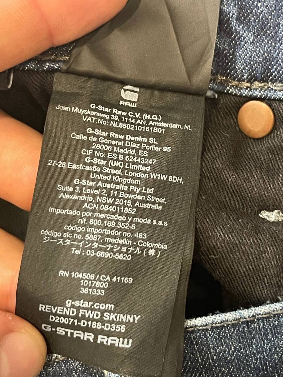 G-Star G-Star RAW y2k distressed jeans mens 30/32 Size US 30 / EU 46 - 10 Thumbnail