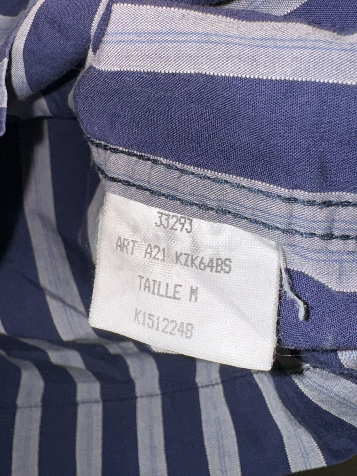 Kenzo Kenzo Homme vintage stripped shirt button up rare 90s Size US M / EU 48-50 / 2 - 5 Thumbnail