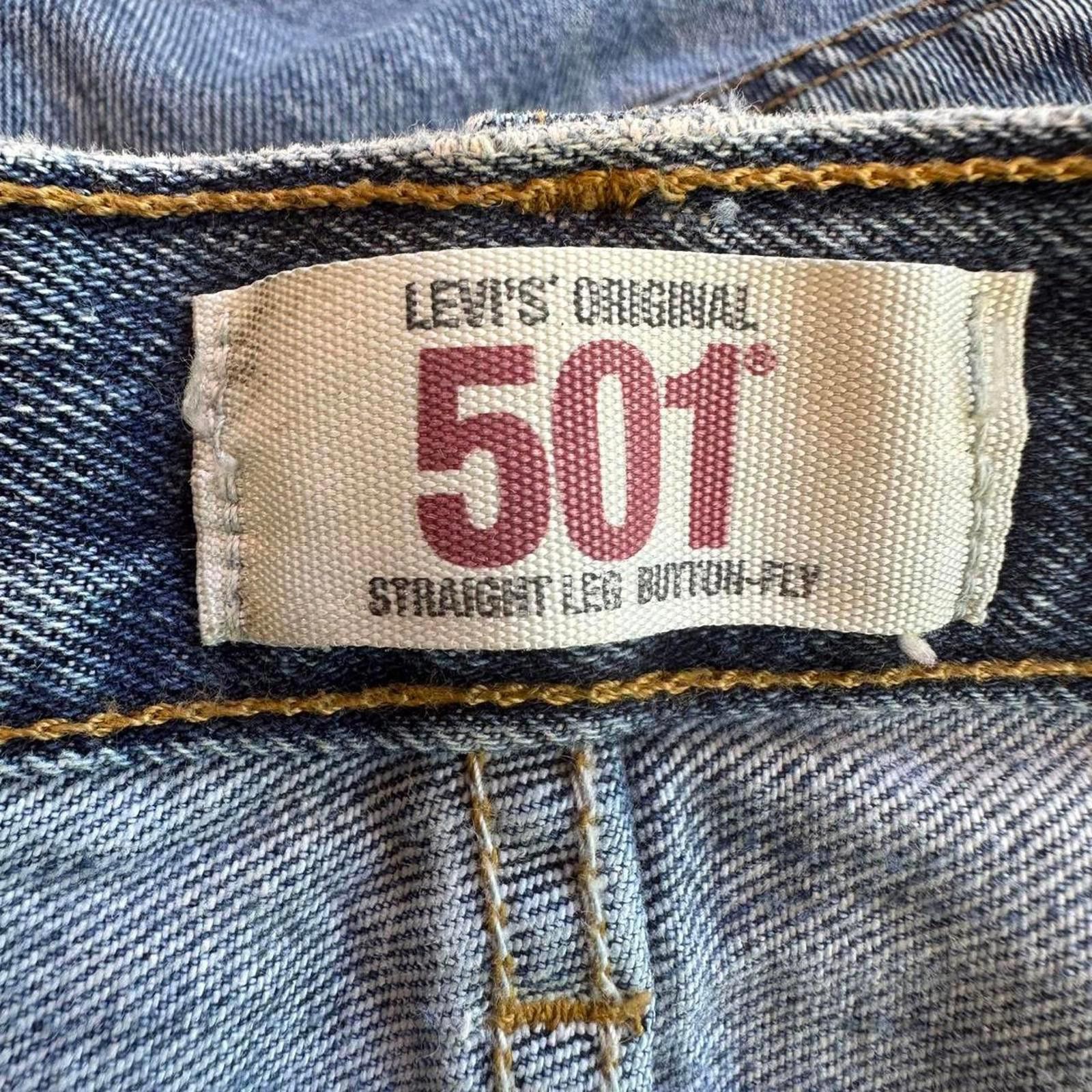 Levi's Levi's Men's 501 straight leg 32x30 Size US 32 / EU 48 - 4 Thumbnail