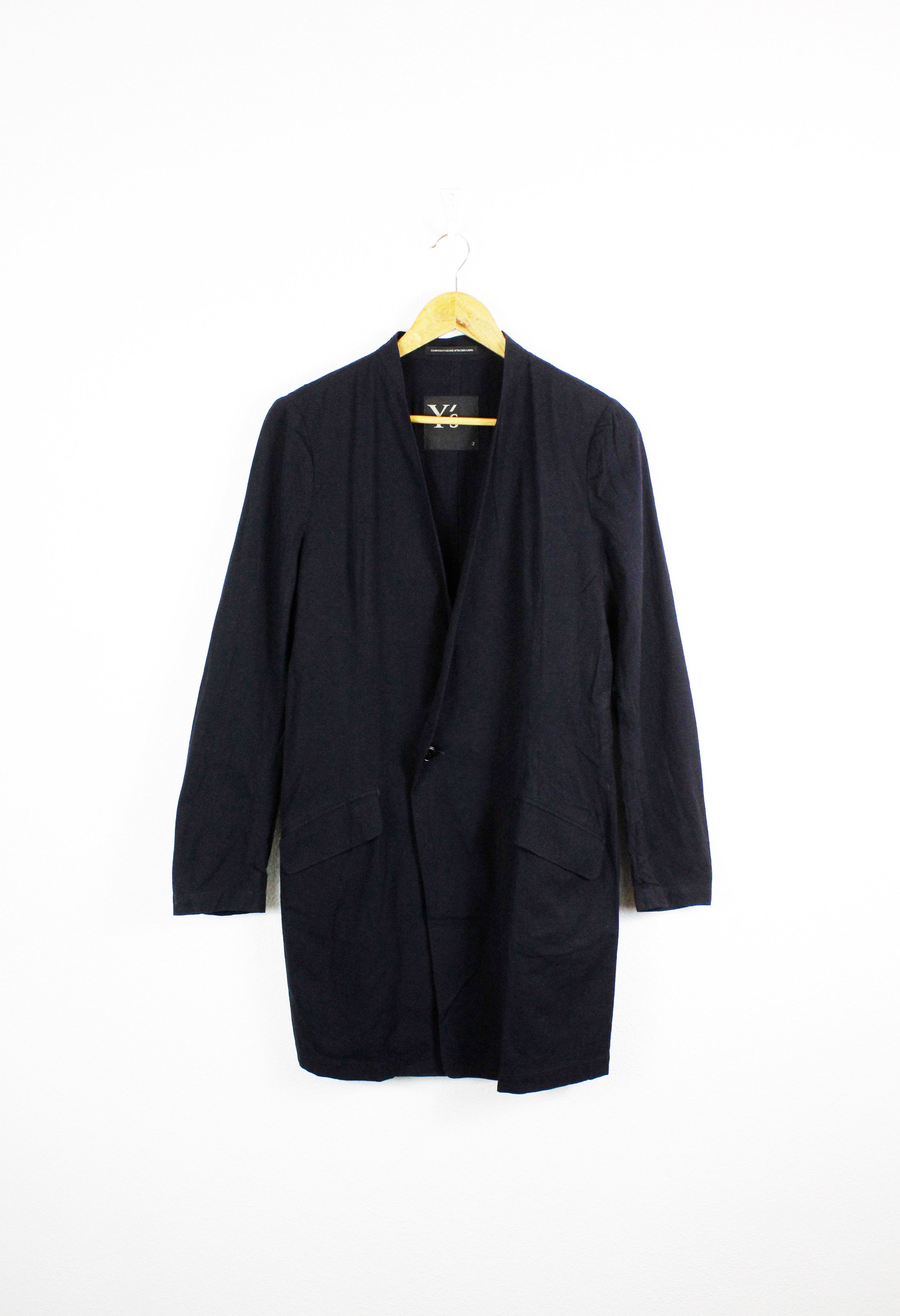 Yohji Yamamoto Archive Y's by Yohji Yamamoto Lightweight Coat Jacket Blazer Size M / US 6-8 / IT 42-44 - 1 Thumbnail