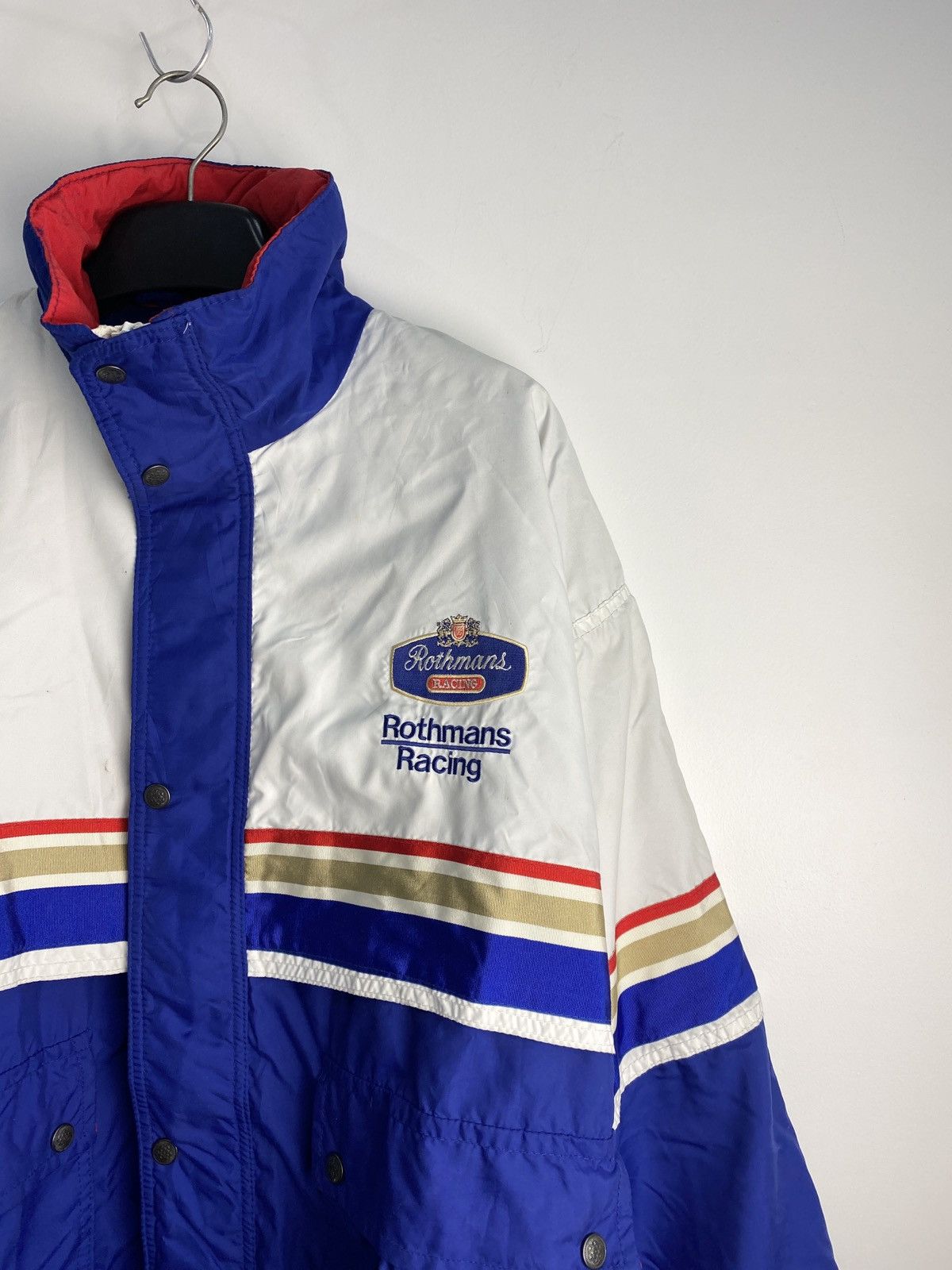 Vintage 90s Rothmans Racing Jacket Size US L / EU 52-54 / 3 - 3 Thumbnail