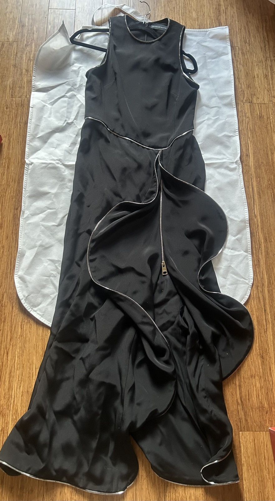 Brandon Maxwell Brandon Maxwell The Brynn Ruffled Mermaid Gown size US 6 Size M / US 6-8 / IT 42-44 - 3 Thumbnail