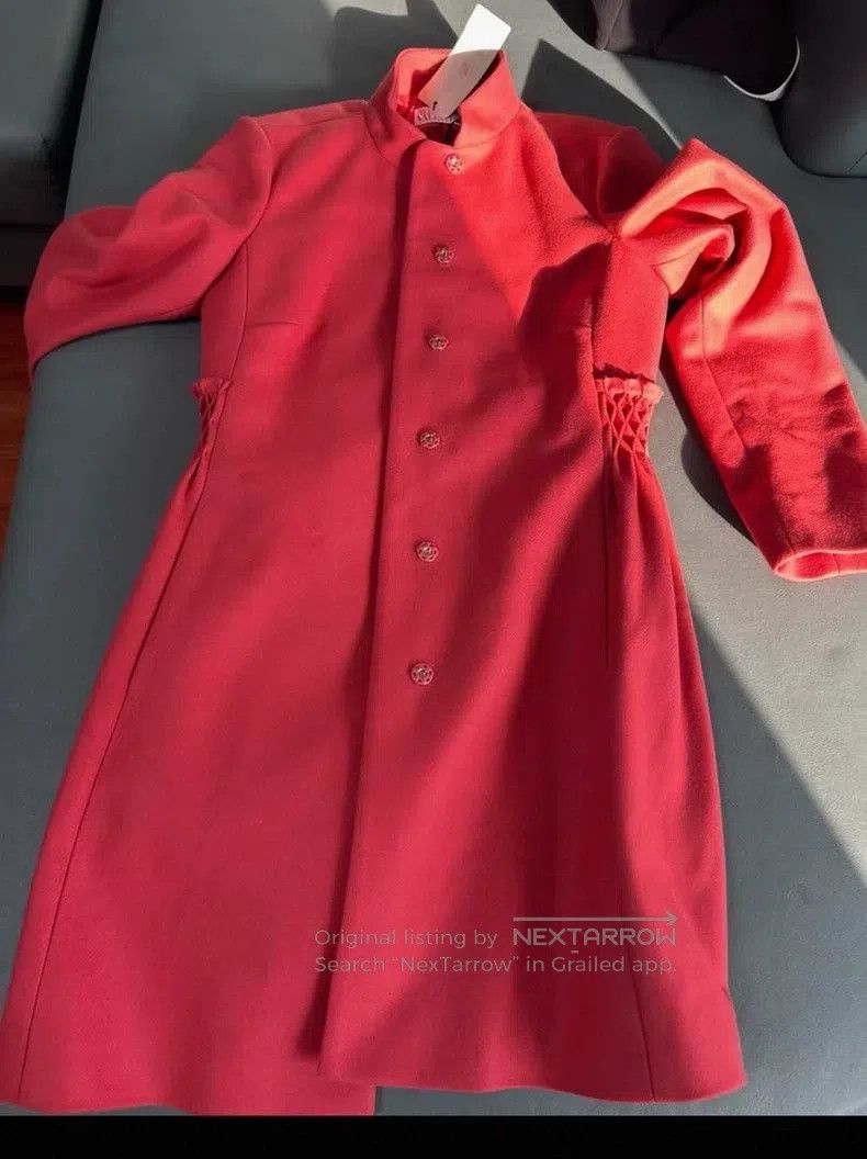 Valentino Valentino wool coat Size L / US 10 / IT 46 - 2 Thumbnail