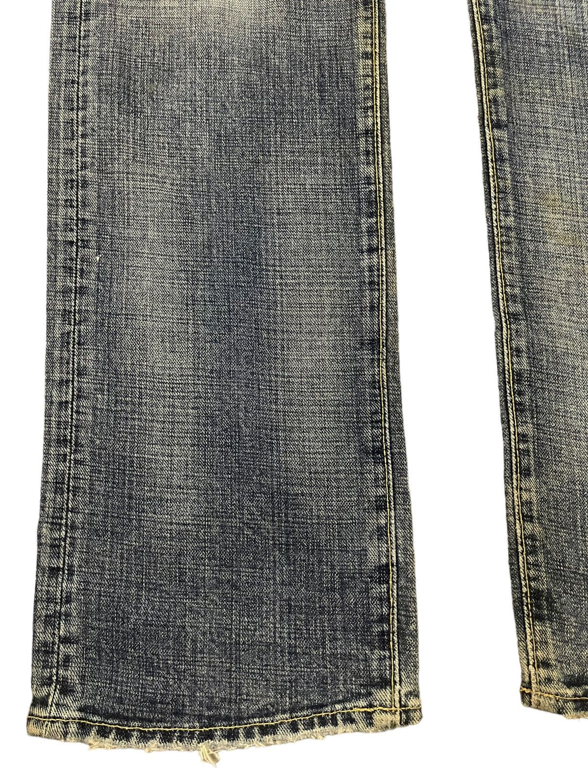 Evisu Vintage Japanese Brand Blue Wash Distressed Style Jeans Size US 32 / EU 48 - 7 Thumbnail