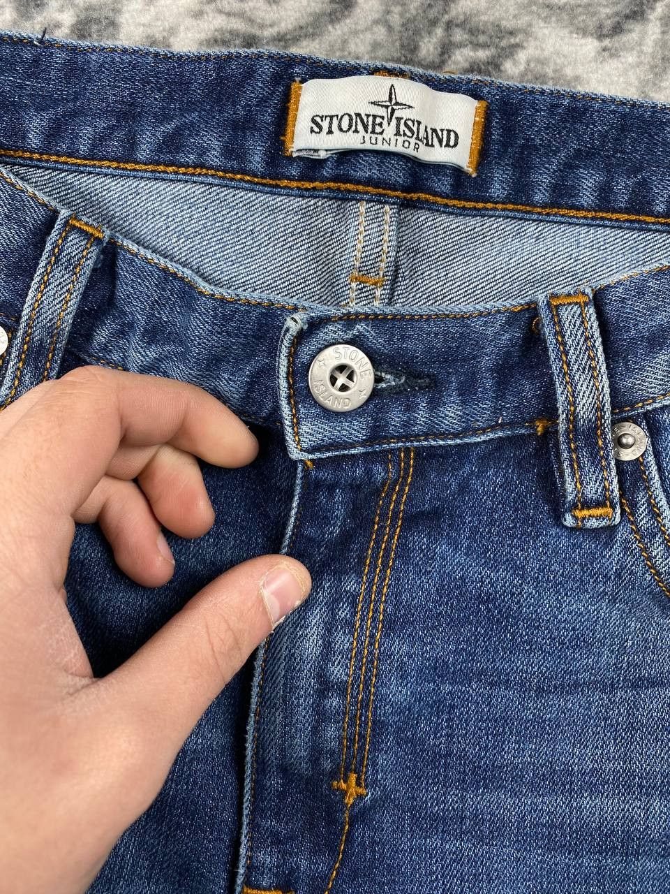 Stone Island Stone Island Denim Jeans Junior Size 14/170 Blue Size US 29 - 11 Thumbnail