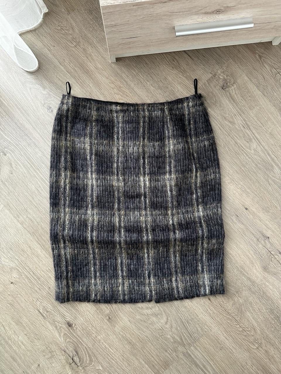 Max Mara × Vintage Vintage Max Mara Lana Wool Skirt Size 30" / US 8 / IT 44 - 2 Thumbnail