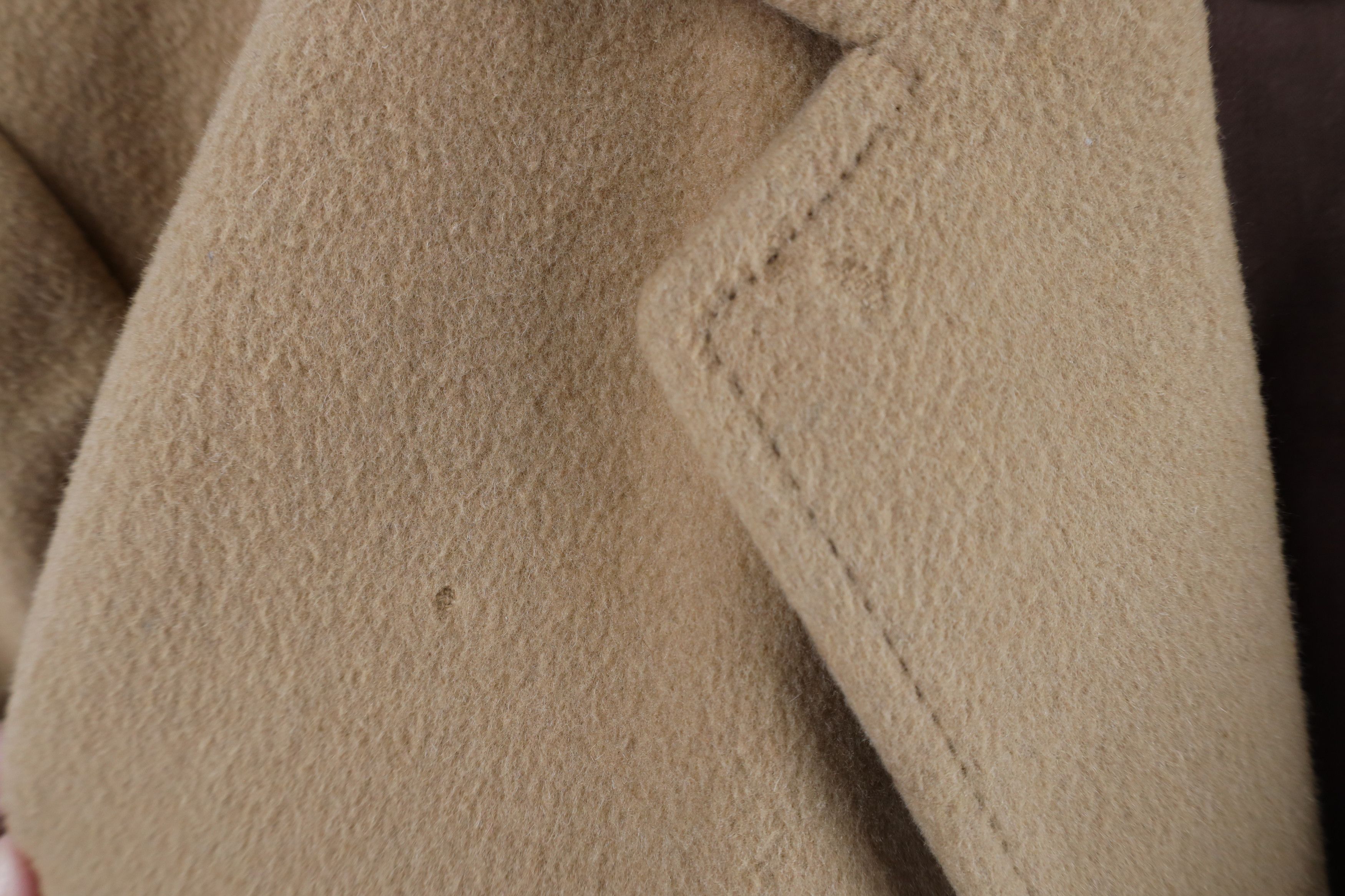 Vintage Vintage 70s Streetwear Cashmere Overcoat Jacket Beige USA Size US XXL / EU 58 / 5 - 5 Thumbnail