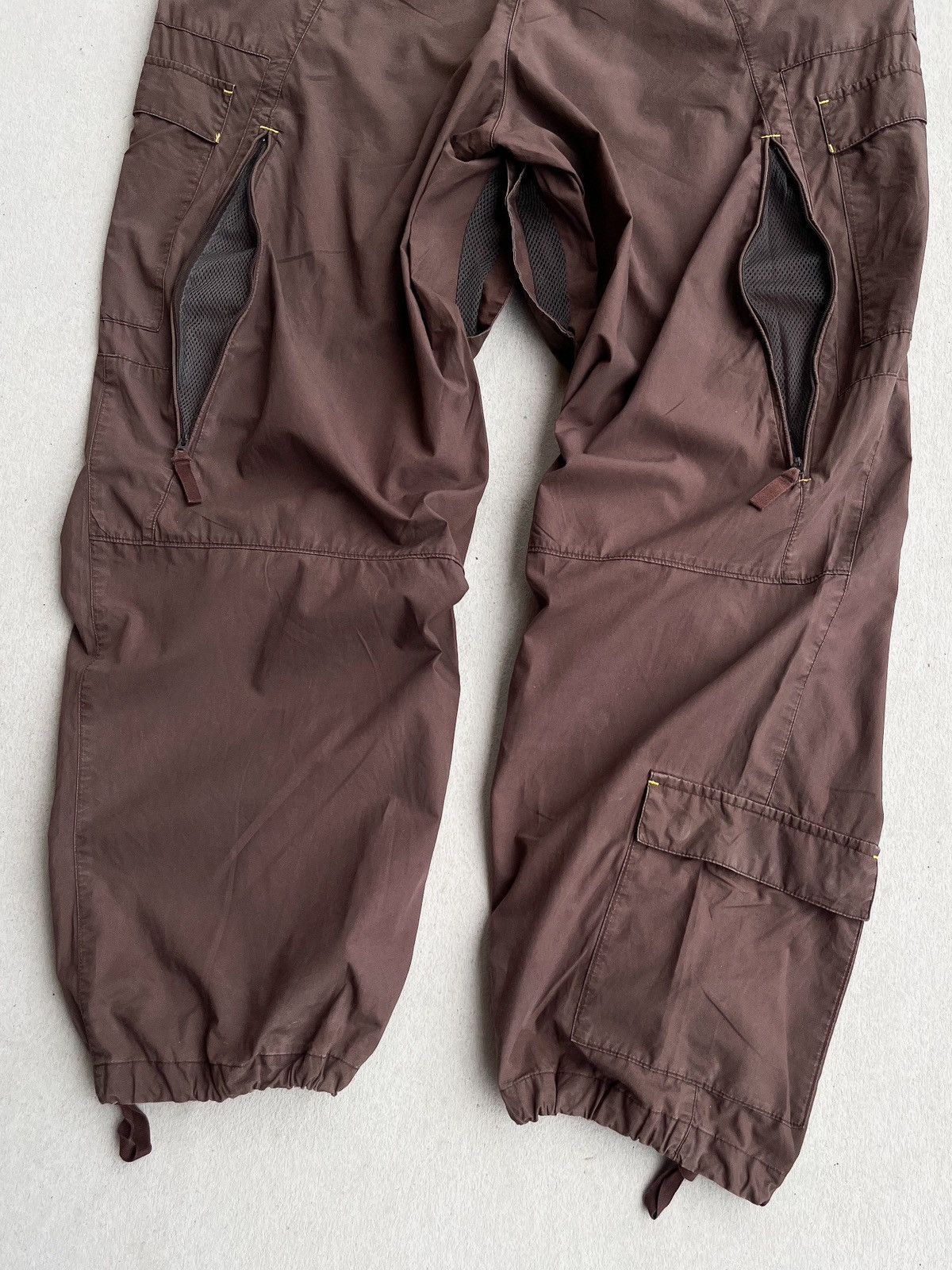 Nike Vtg Nike 1972 Liga oficial do pais wide leg cargo pants Size US 36 / EU 52 - 7 Thumbnail