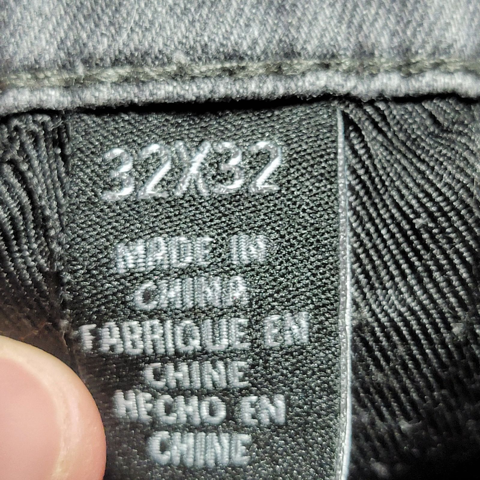 Kenneth Cole Kenneth Cole Slim Fit Grey Denim Jeans - Size 32 X 32 Size US 32 / EU 48 - 7 Thumbnail