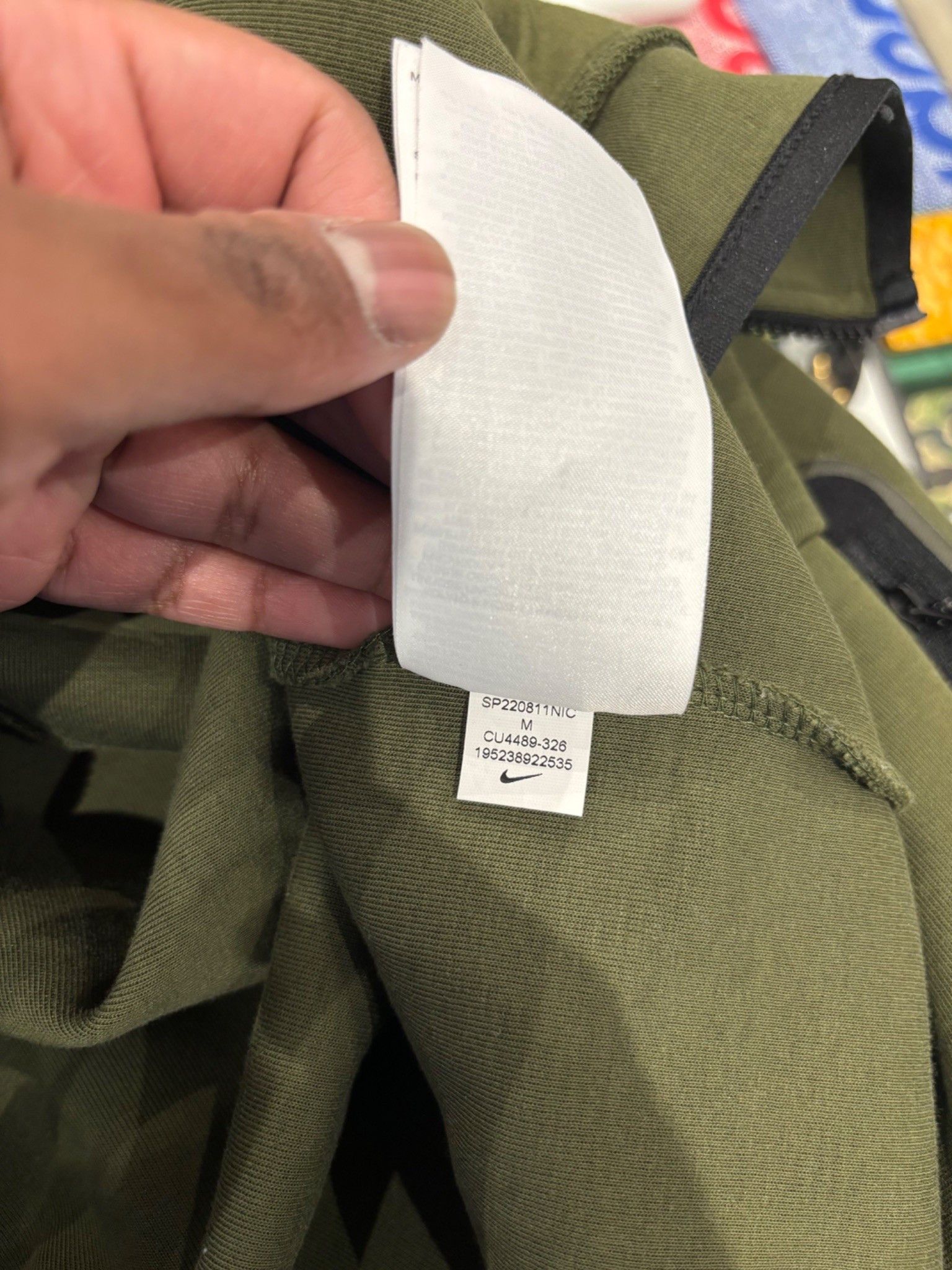 Nike Nike Tech Fleece Full-Zip Windrunner Hoodie Olive/Black Size US M / EU 48-50 / 2 - 9 Thumbnail