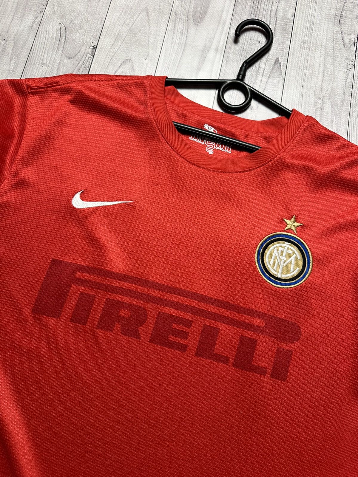 Nike × Vintage Vintage Inter Milan soccer jersey red size XXL rare Size US XXL / EU 58 / 5 - 3 Thumbnail