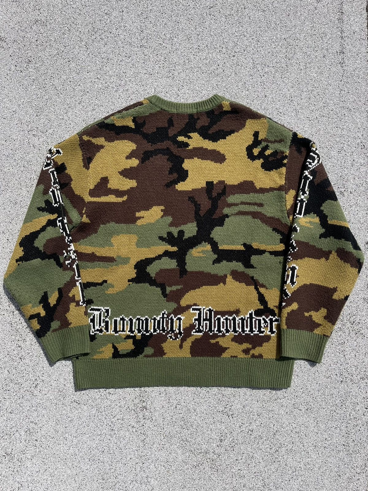 Bounty Hunter × Supreme FW23 Supreme Bounty Hunter Camo Sweater Size US M / EU 48-50 / 2 - 2 Thumbnail