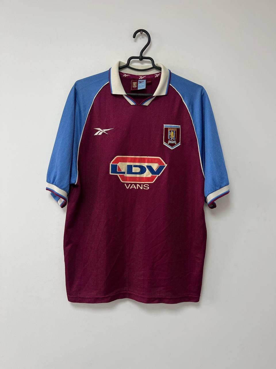 Reebok Vintage Aston Villa 1998-1999 Home Soccer Jersey Reebok XL Size US XL / EU 56 / 4 - 1 Thumbnail