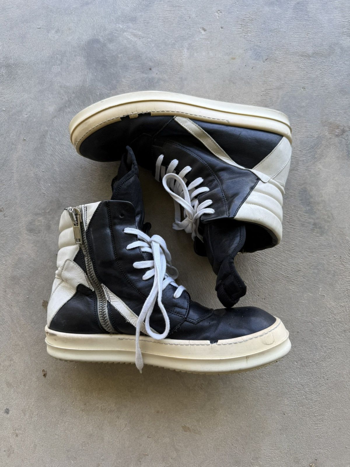 Rick Owens Rick Owens Geobaskets Size US 9.5 / EU 42-43 - 2 Thumbnail