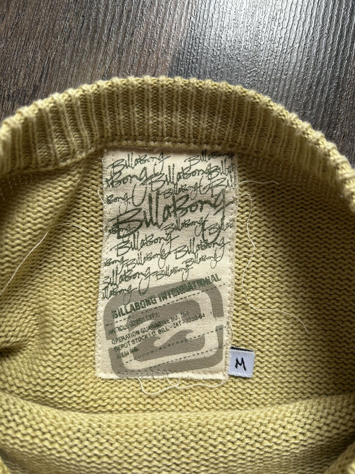 Billabong × Vintage Vintage Billabong y2k knitted sweater Size US M / EU 48-50 / 2 - 6 Thumbnail