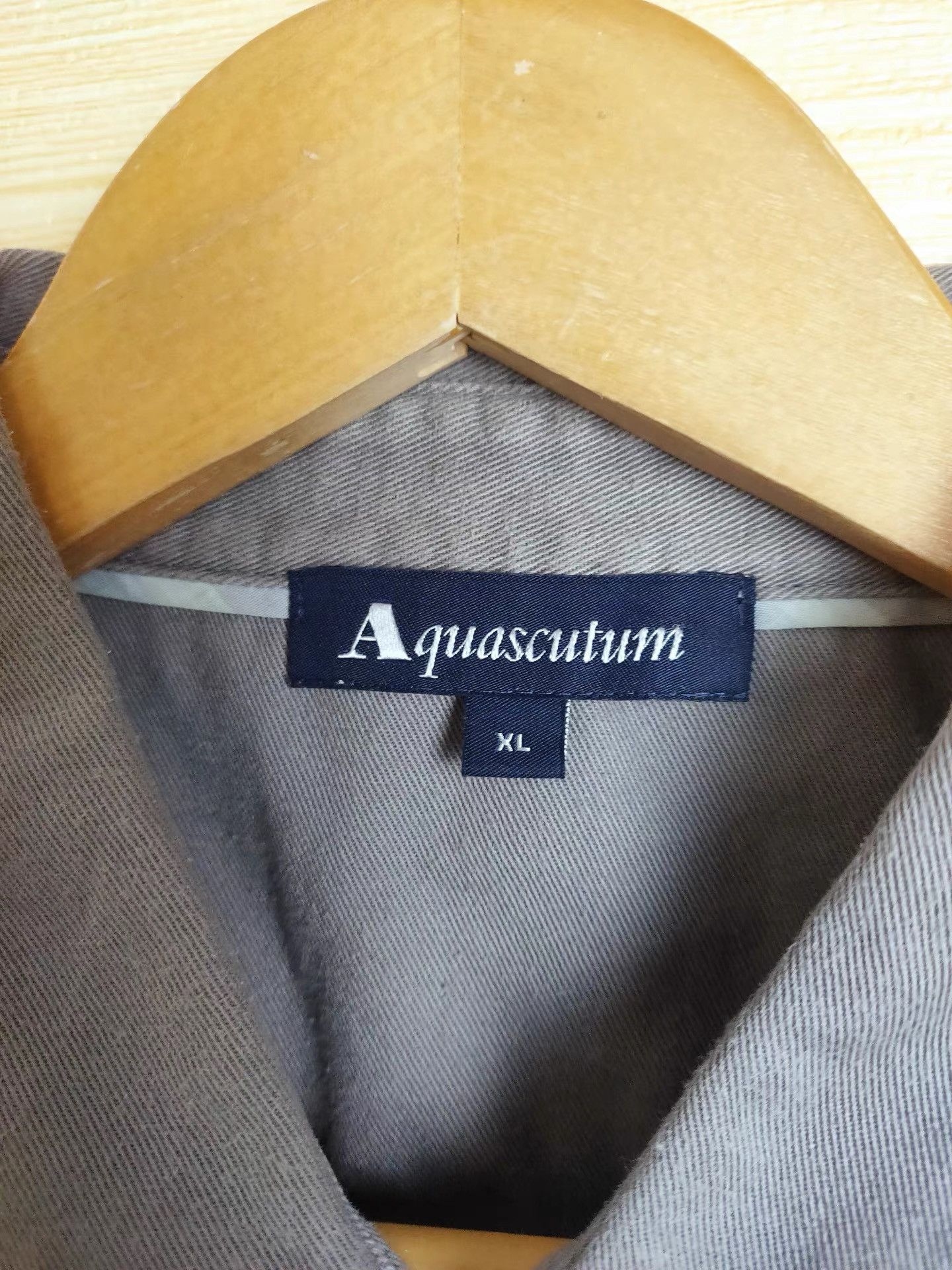 Aquascutum Aquascutum Men's Pure Cotton Short Sleeve T-shirt K29 Size US XL / EU 56 / 4 - 3 Thumbnail