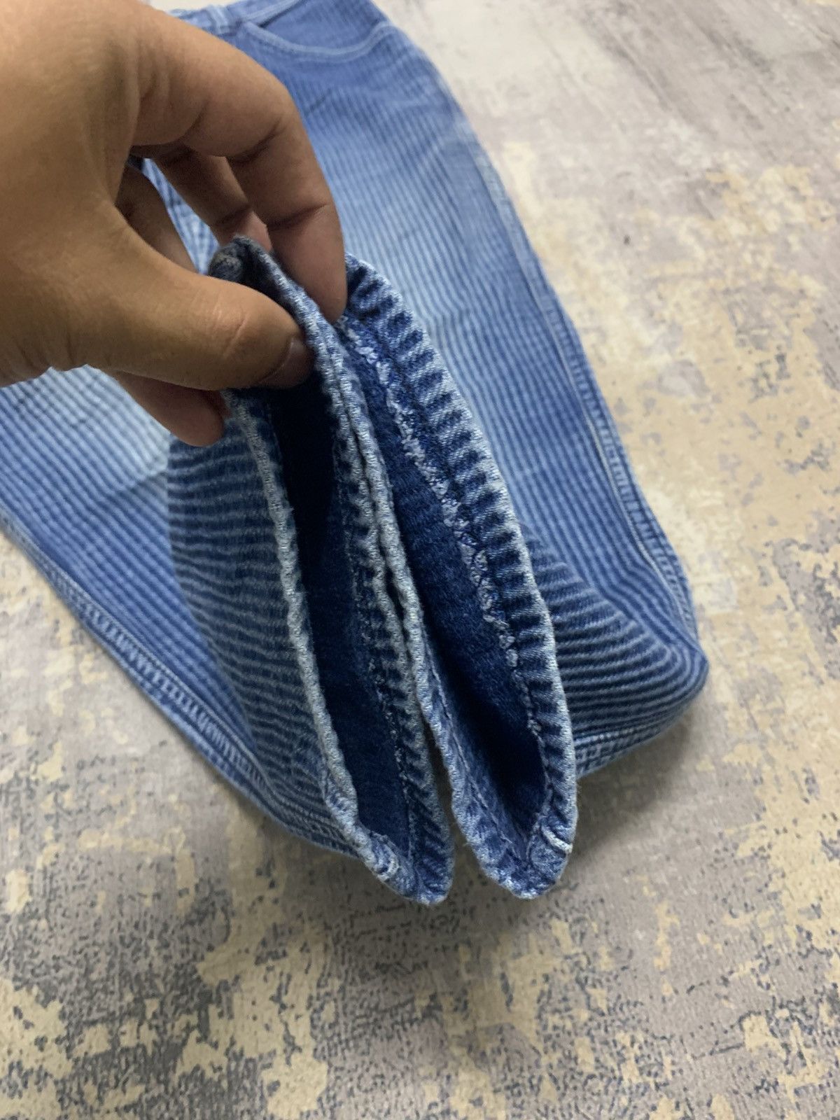 Vintage Wrangler Hickory Stripe Work Pants Vintage Streetwear Size US 27 - 6 Thumbnail