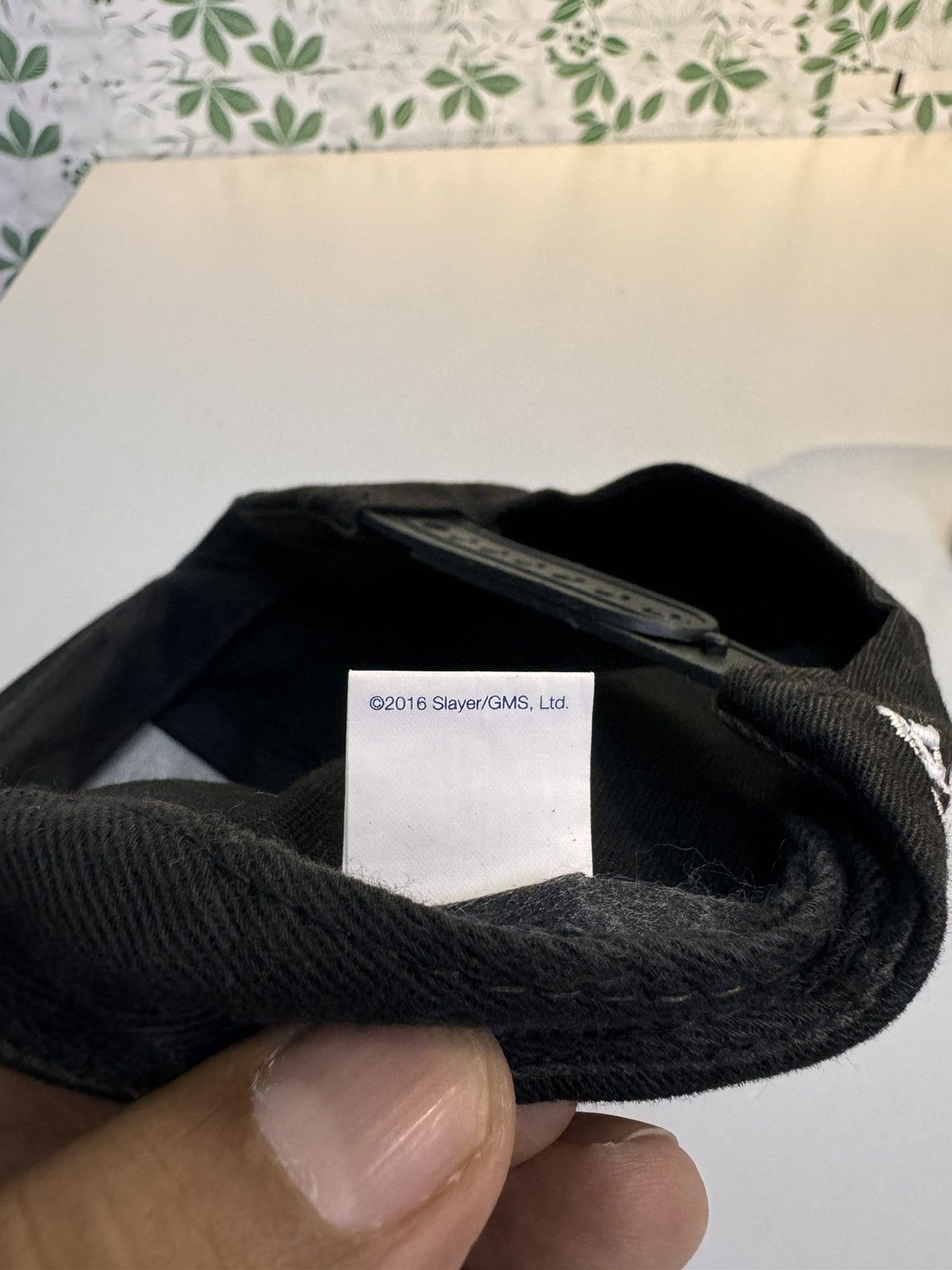 Supreme Slayer Supreme 2016 Snapback Cap Size ONE SIZE - 8 Thumbnail
