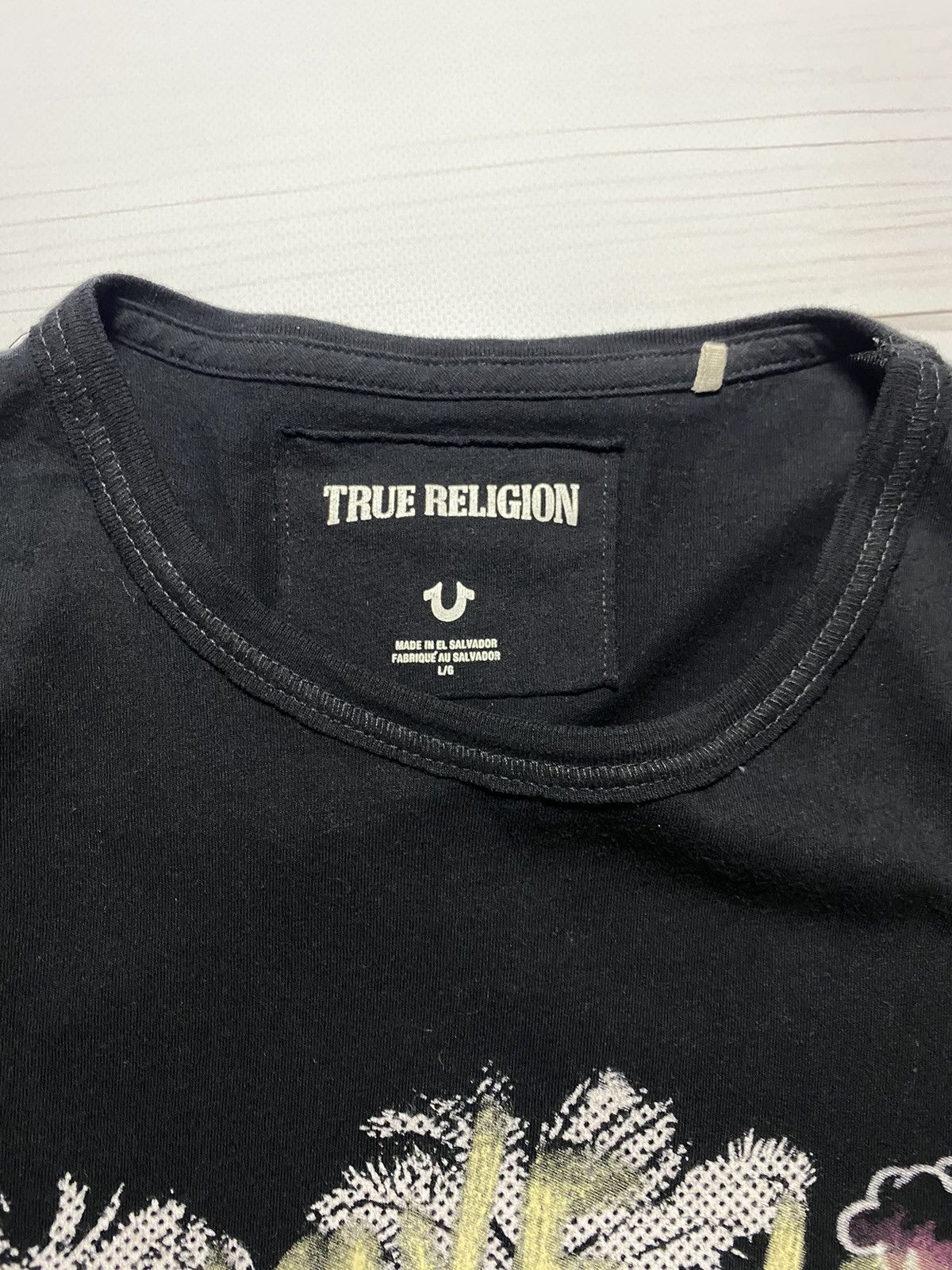 True Religion Vintage True Religion No love lost Box Logo y2k t shirt Size US L / EU 52-54 / 3 - 3 Thumbnail