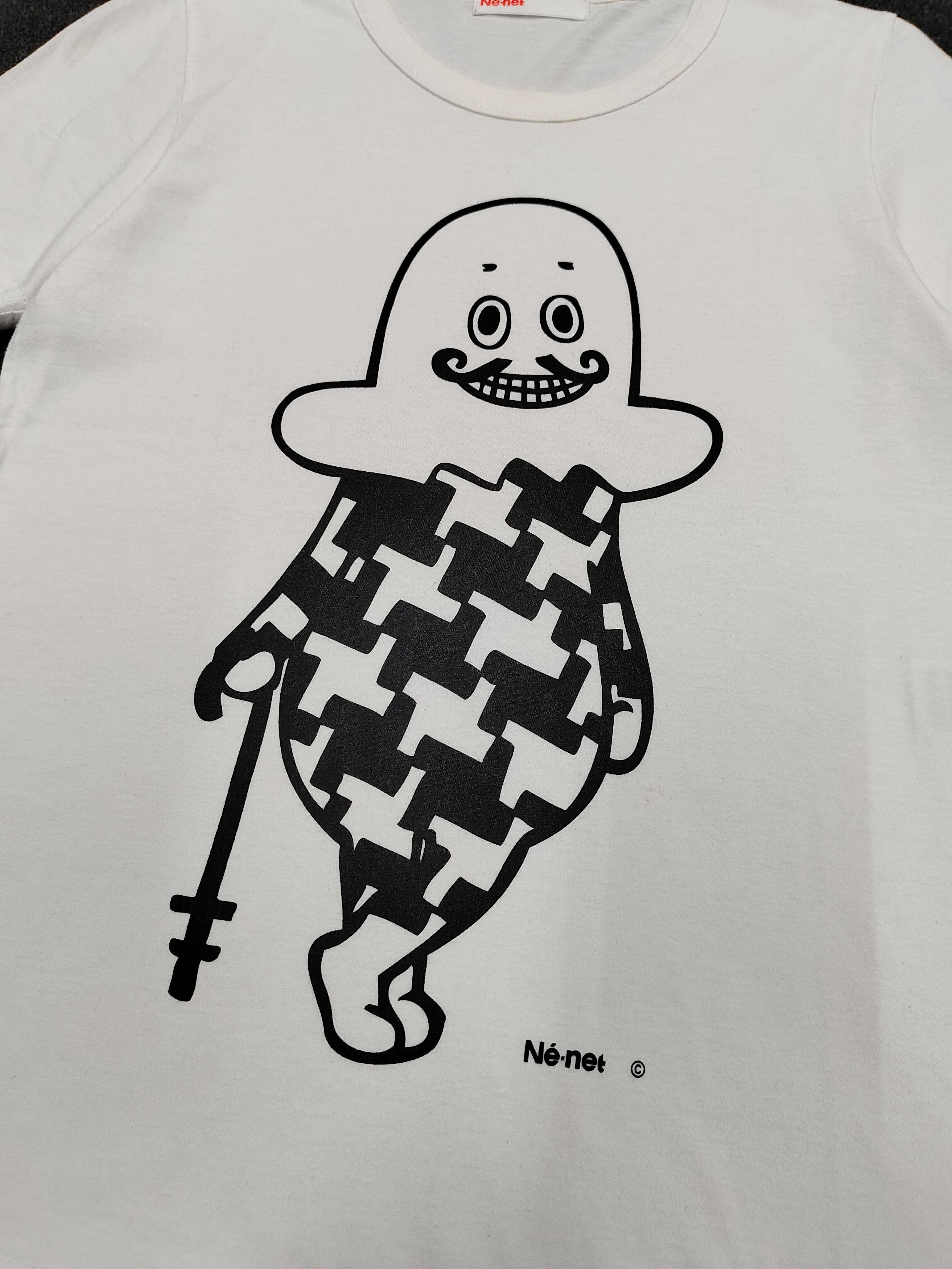 Ne-Net 🇯🇵 Ne-Net 🇯🇵 By Issey Miyake Co Graphic Baby Tee Size M / US 6-8 / IT 42-44 - 2 Thumbnail